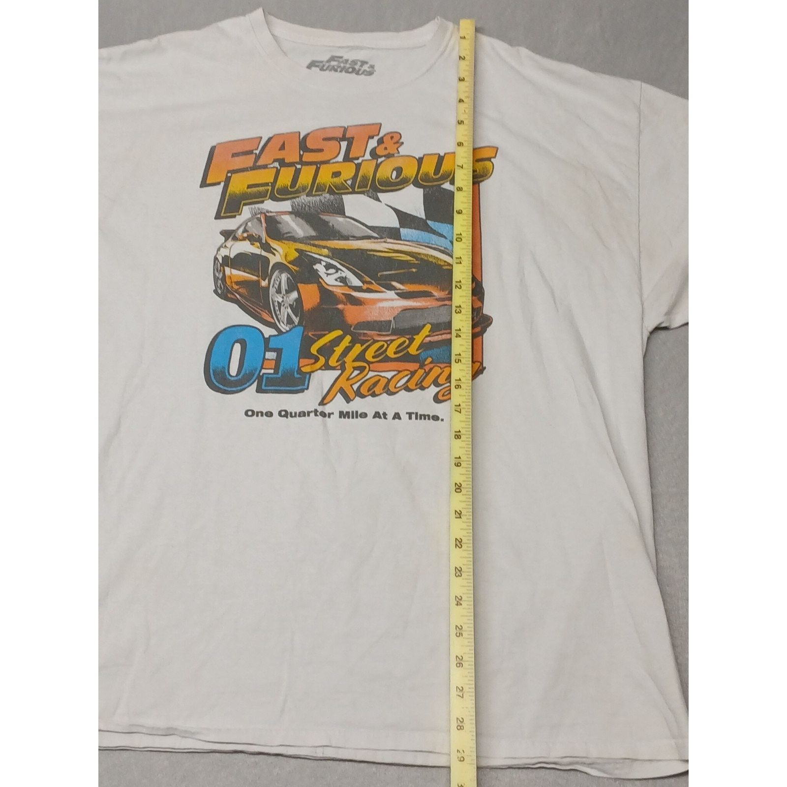 Other Fast & Furious XXL White Vintage Collection Graphic Shirt Size US XXL / EU 58 / 5 - 2 Thumbnail