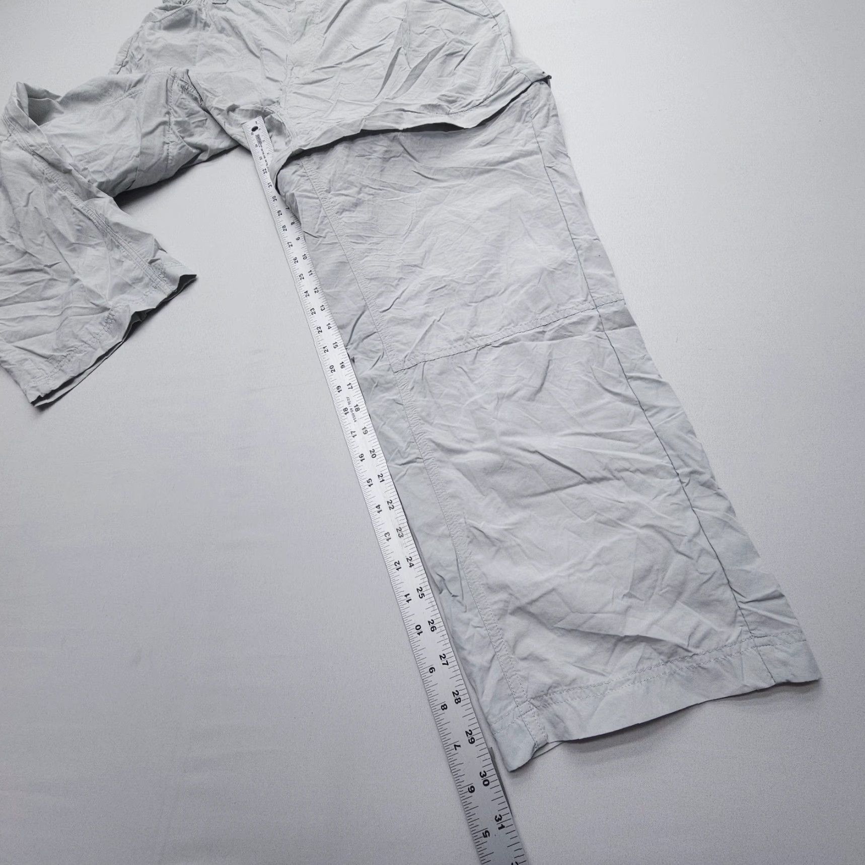Vintage Cabela's Casuals Convertible Pants Womens 18 Silver Light Hiking Zip Off Fishing Size 40" / US 18 - 3 Thumbnail