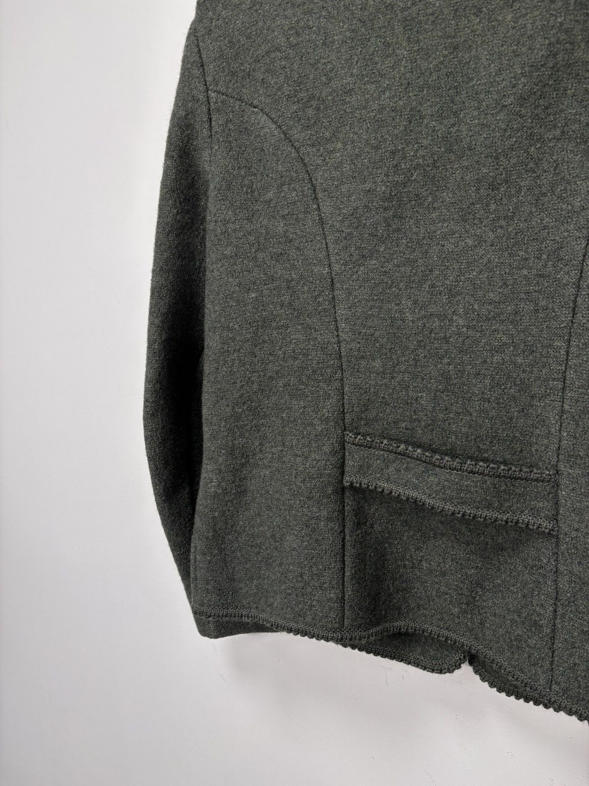 Vintage Vintage Munchner Strickmoden Bavarian Wool Cardigan Sweater Size L / US 10 / IT 46 - 17 Thumbnail