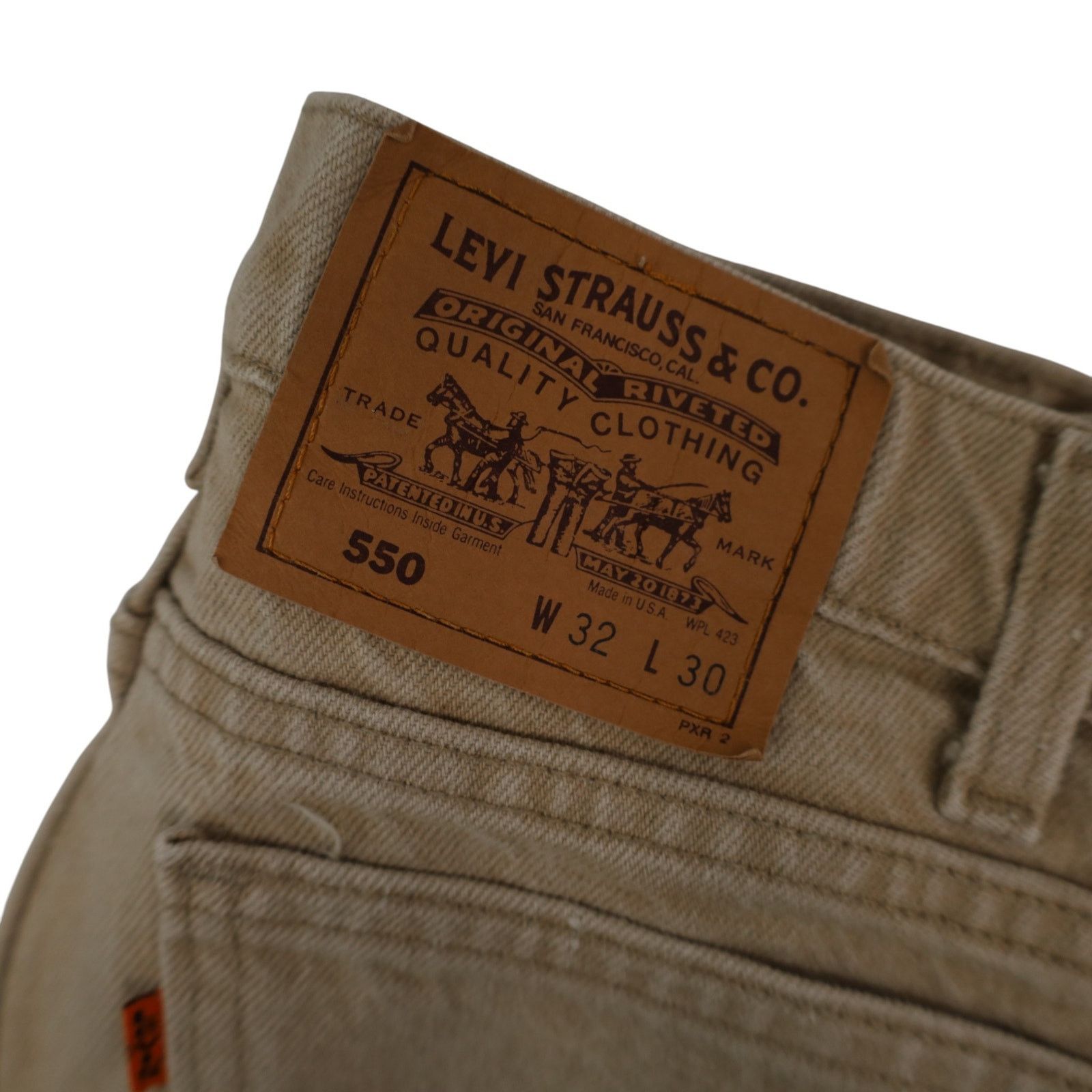 Levi's × Vintage Vintage Levi's 550 Orange Tab Denim Jeans Size US 32 / EU 48 - 14 Thumbnail