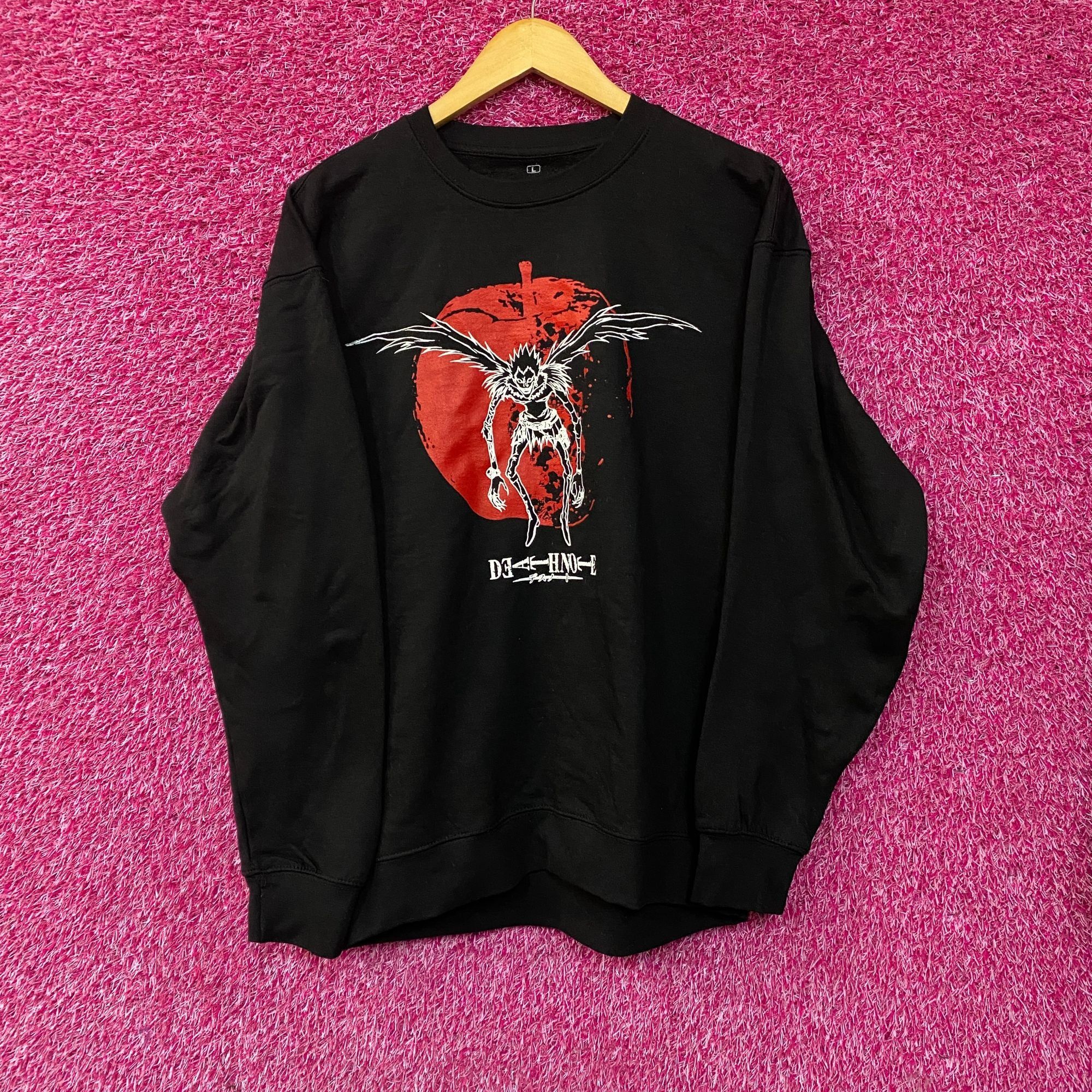 Other Death Note Ryuk The Shinigami & Red Apple Anime Crewneck Swe Size US L / EU 52-54 / 3 - 1 Thumbnail