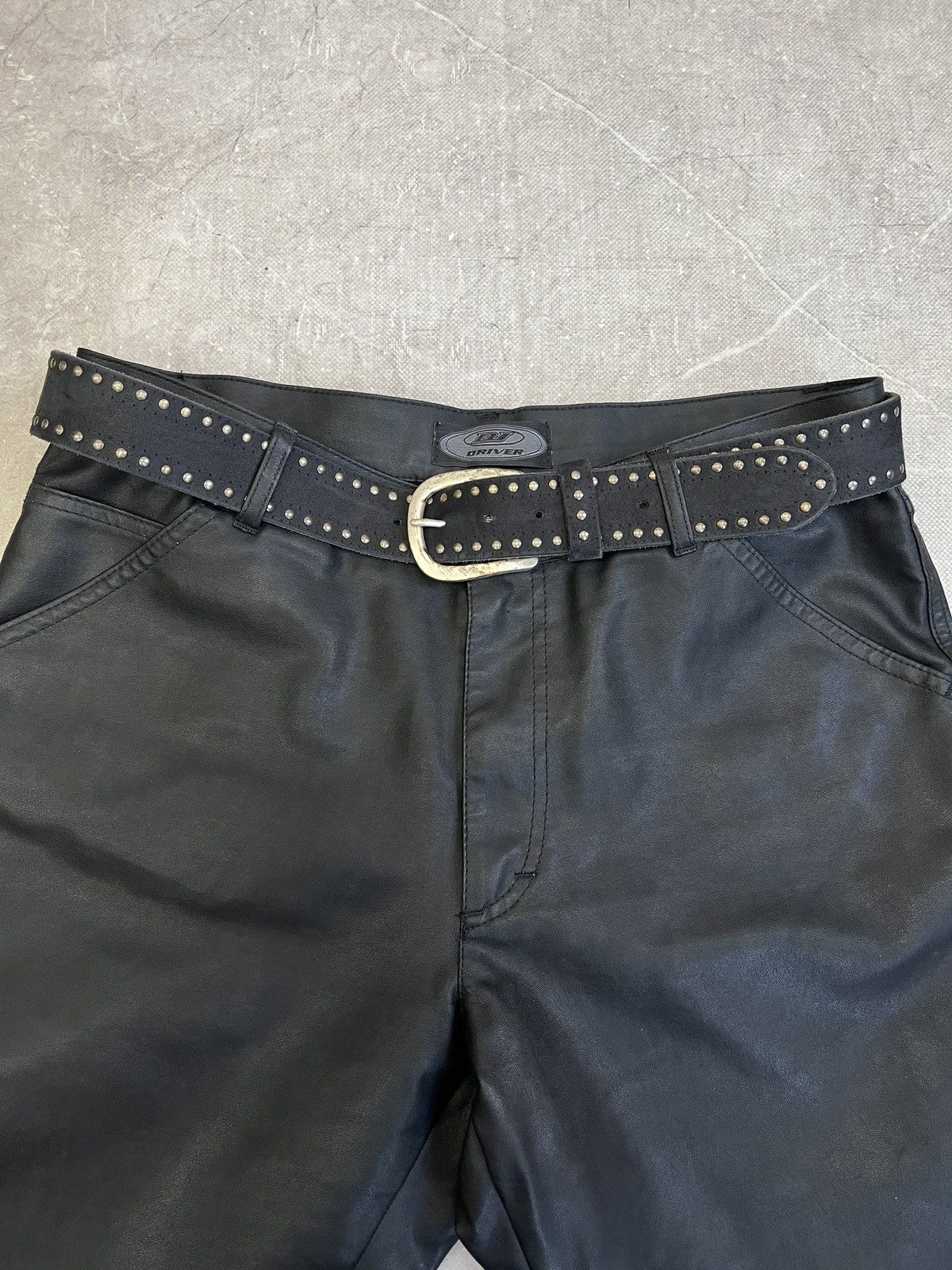 Hysteric Glamour Vintage Studded Leather Belt Punk Biker Style Size ONE SIZE - 1 Thumbnail