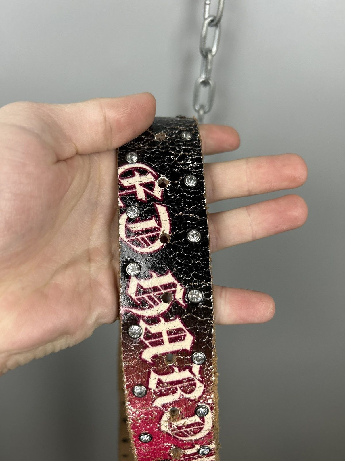 Ed Hardy × Vintage Rare Vintage Ed Hardy By Christian Audigier Belt Size ONE SIZE - 16 Thumbnail