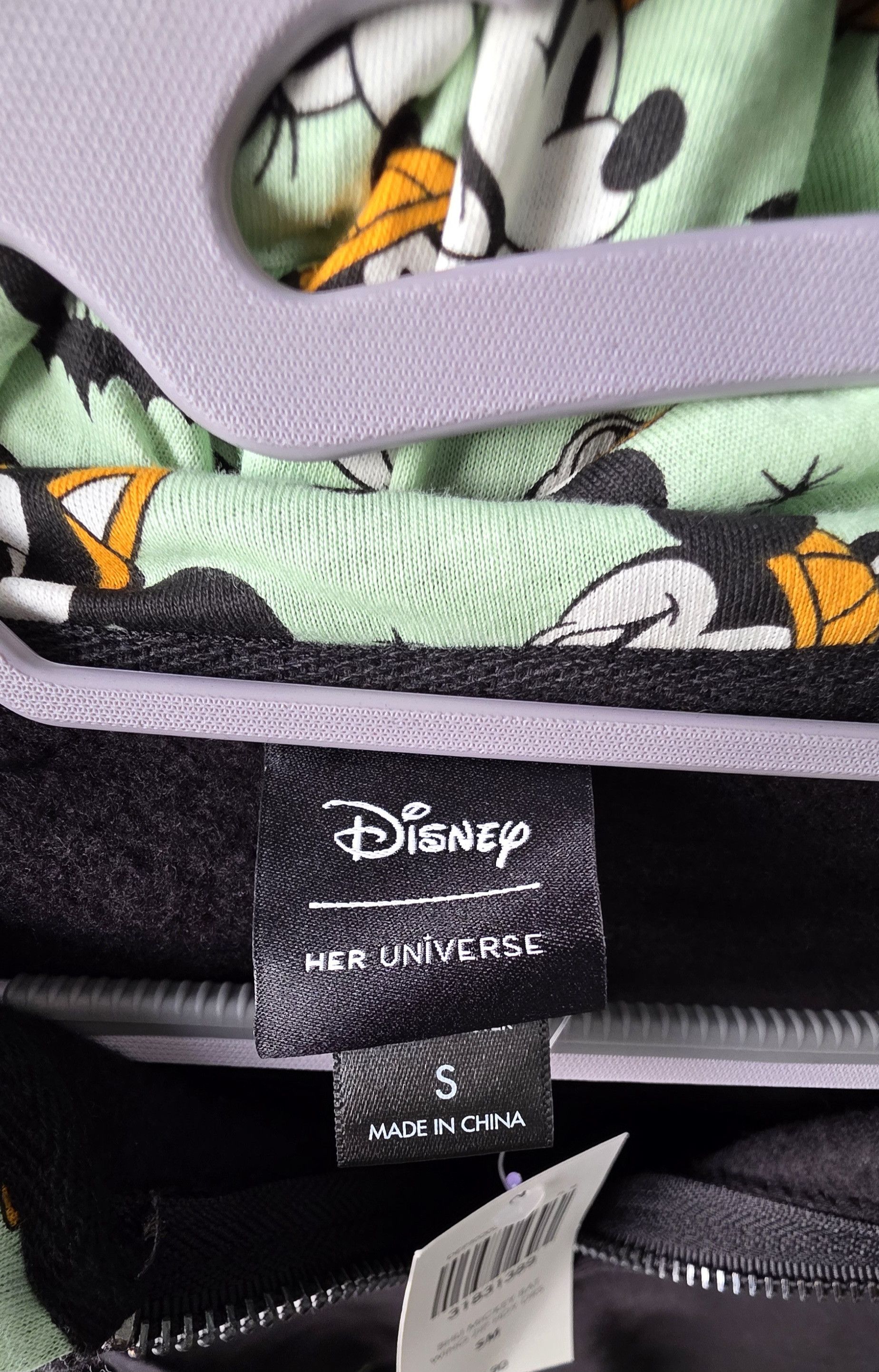 Other NWT Her Universe Disney Mickey Mouse Ghost Glow Hoodie S Size S / US 4 / IT 40 - 4 Thumbnail