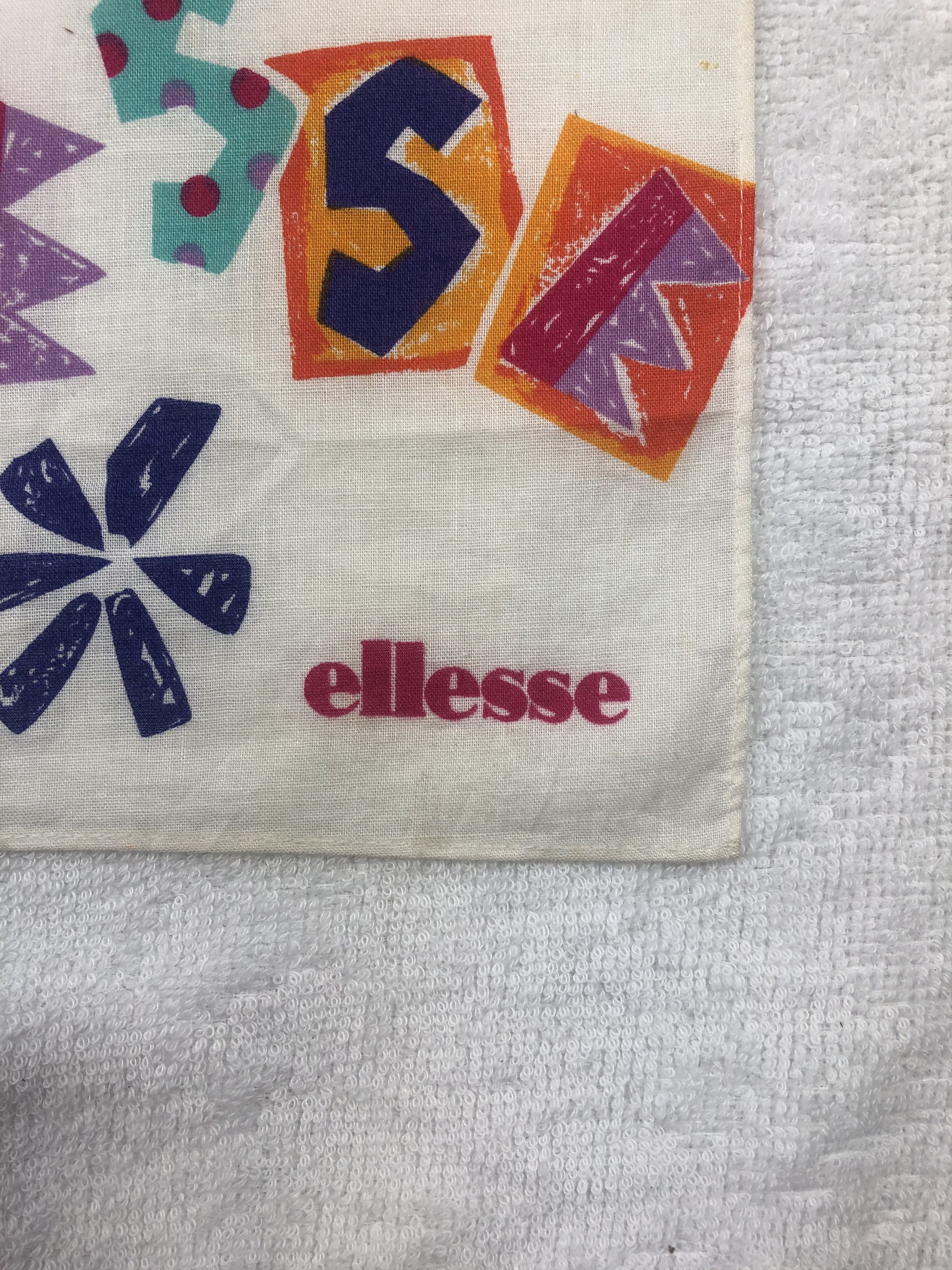 Ellesse × Vintage Ellesse Handkerchief / Bandana / Neckerchief Size ONE SIZE - 4 Thumbnail