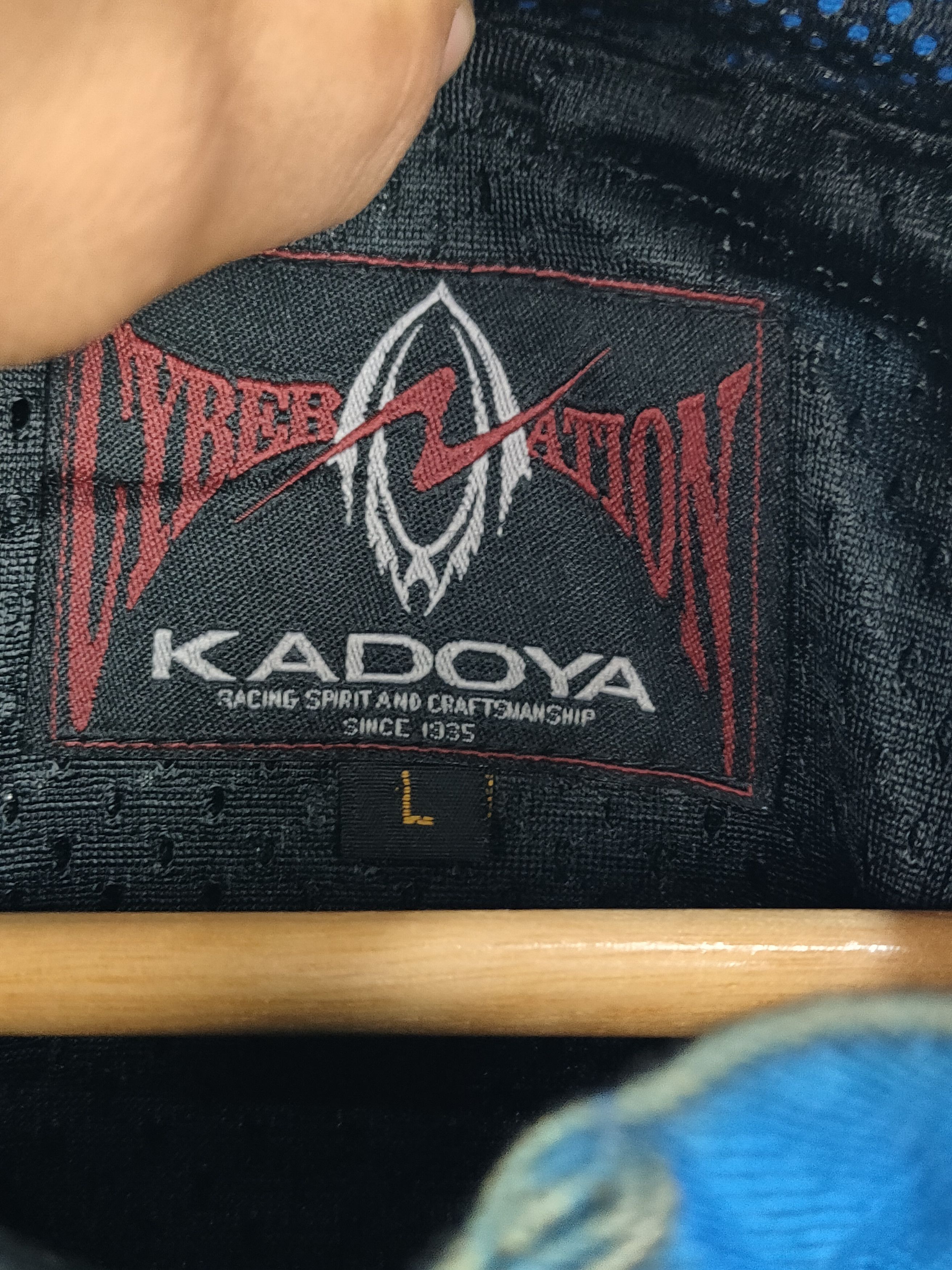vintage Kadoya Elf racing jacket, for a 30th anniversary