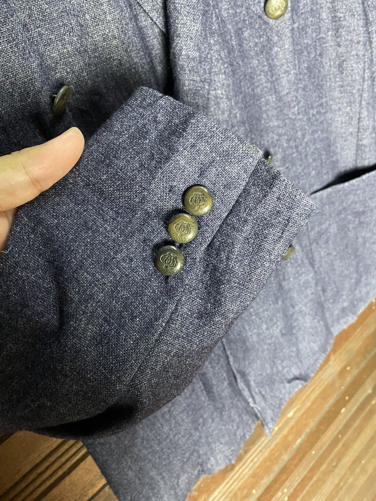 Boglioli Vintage Boglioli Denim Coat Size 40L - 6 Thumbnail