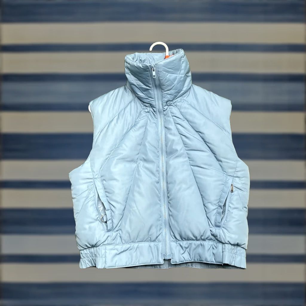 Vintage VINTAGE J. C. Penney DOWN Puffer Vest Mens M Regular Blue Nylon Zip 90s Outdoor 80s Jacket/Coat Size US M / EU 48-50 / 2 - 1 Thumbnail