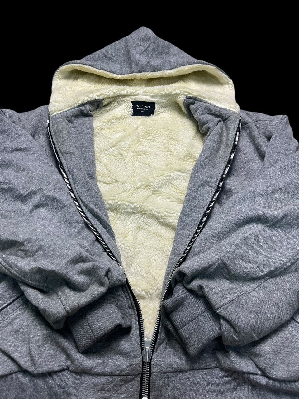 Fear of God Fear of God Mainline Alpaca Wool Lined Zip Hoodie Jacket Size US S / EU 44-46 / 1 - 13 Thumbnail