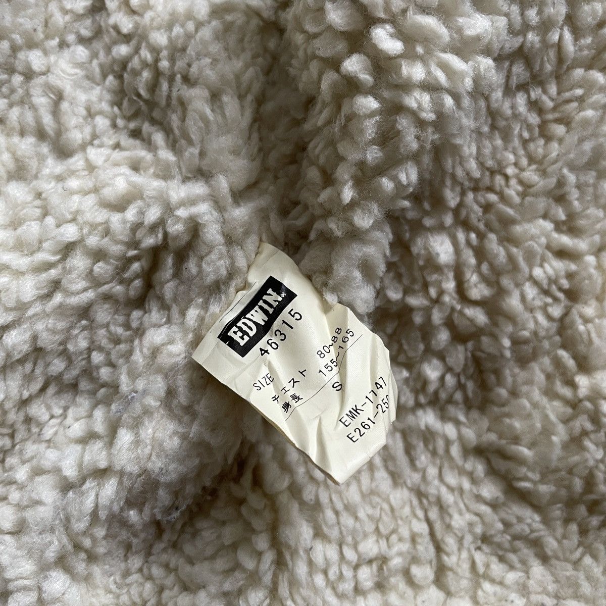 Other Edwin XV Corduroy Sherpa Liner Trucker Jacket Size US S / EU 44-46 / 1 - 4 Thumbnail