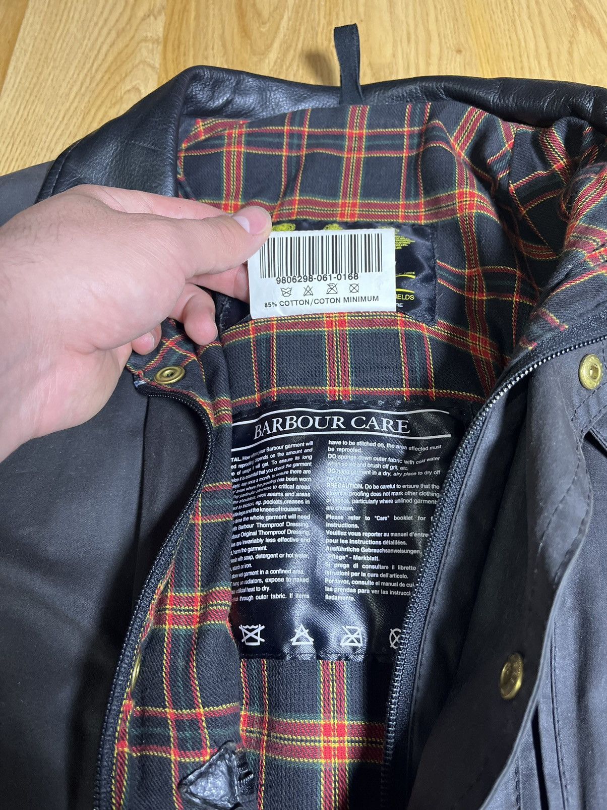 Barbour Barbour A750 wax cotton bouson Size US M / EU 48-50 / 2 - 4 Thumbnail