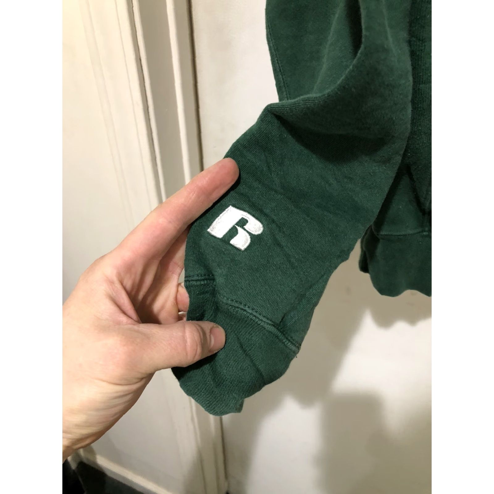 Russell Athletic VINTAGE Russell Athletic Pro 10 Sweatshirt Green Reverse Weave L Mens 90s Derby Size US L / EU 52-54 / 3 - 7 Thumbnail