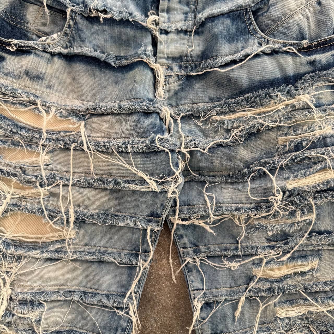 If Six Was Nine × Japanese Brand Opium Y2K Cipo & Baxx Unisex Distressed Jeans Size US 30 / EU 46 - 7 Thumbnail