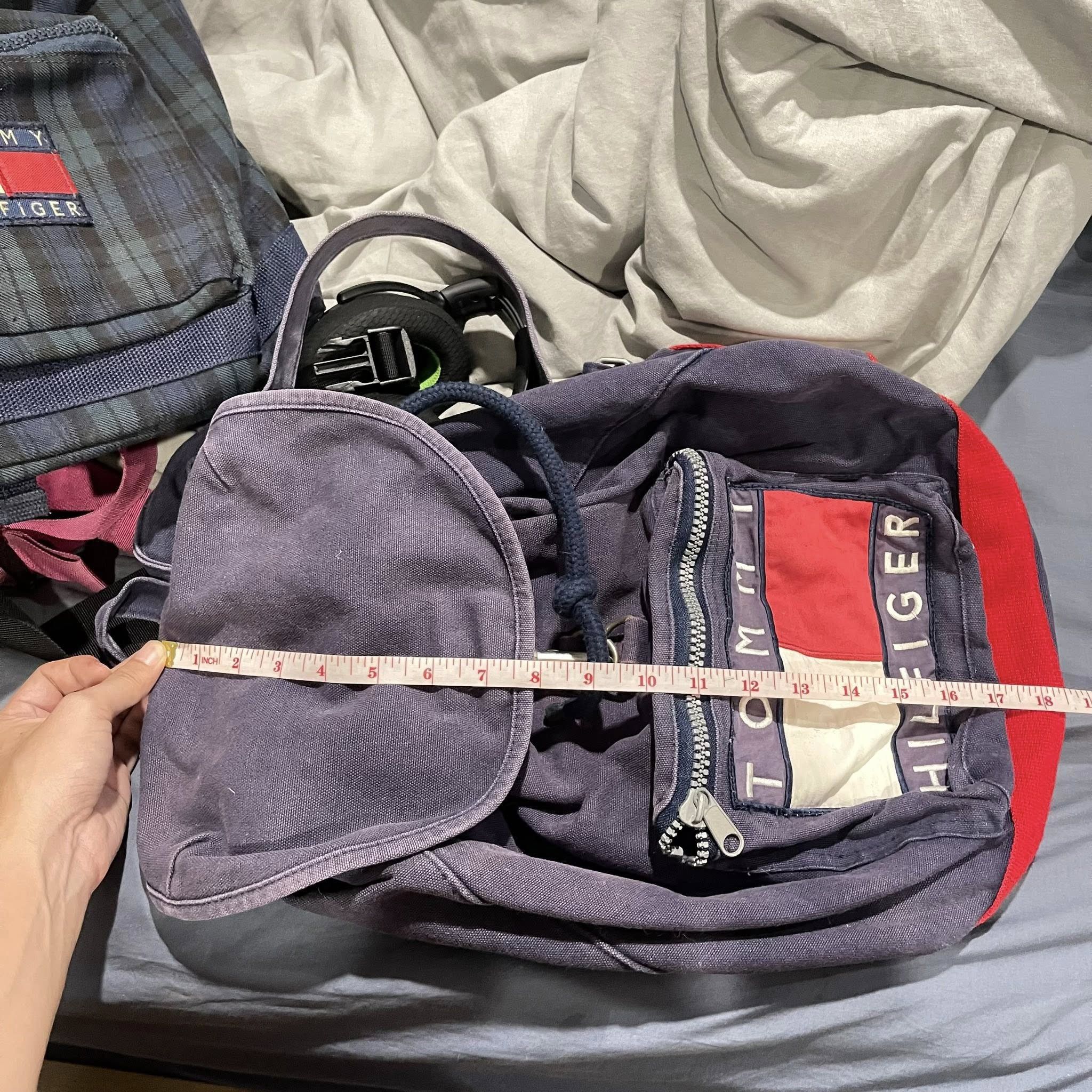 Tommy Hilfiger Vintage 90s Tommy Hilfiger Backpack Size ONE SIZE - 10 Thumbnail