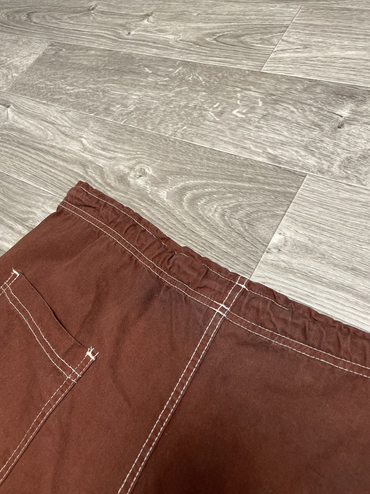 Fubu Vintage FUBU Brown Carpenter Pants Rap 90s Size US 35 - 22 Thumbnail