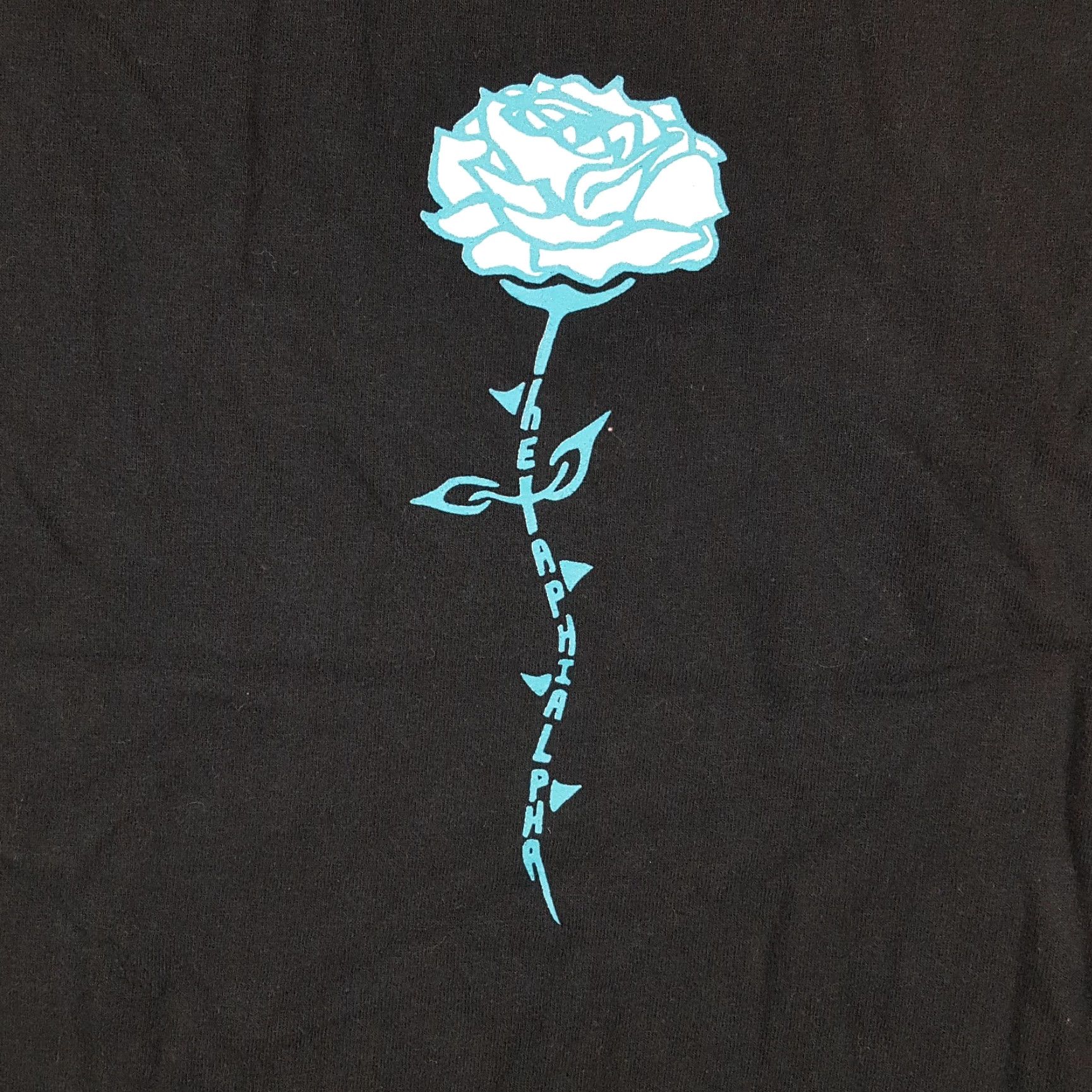 Gildan VINTAGE Gildan T-Shirt Mens Tee Size S Black Rose Tour Band Retro Rock Music College Shirt Size US S / EU 44-46 / 1 - 3 Thumbnail