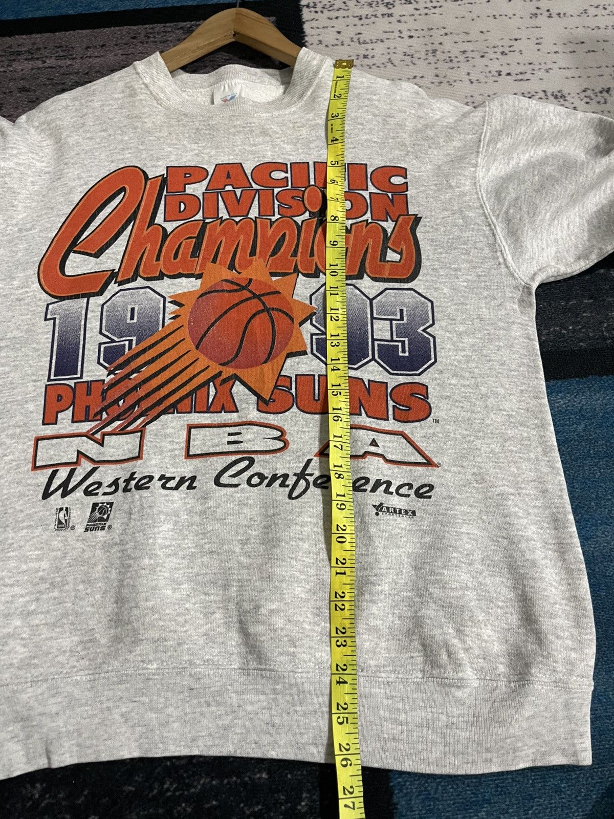 NBA Vintage 1993 Phoenix Suns NBA Pacific Division Champions Size US L / EU 52-54 / 3 - 15 Thumbnail