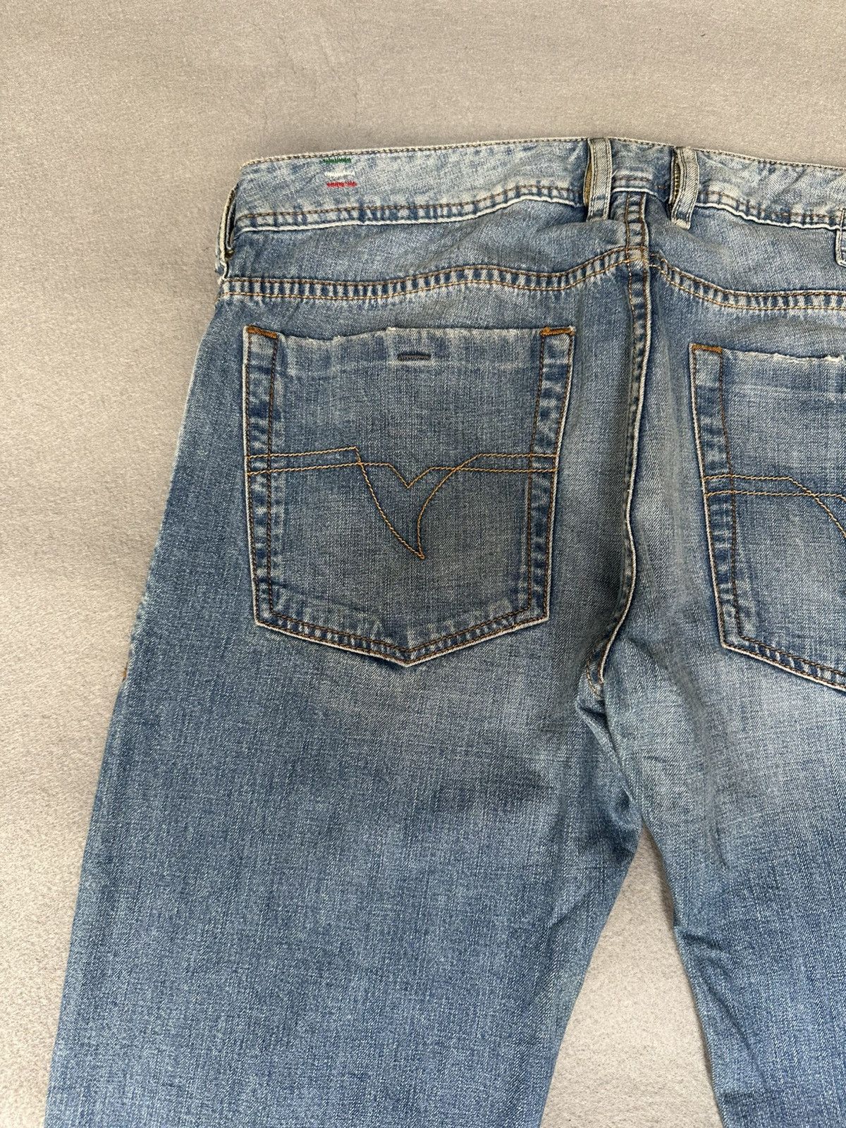 Diesel FLARE Diesel Distressed Denim Size US 34 / EU 50 - 13 Thumbnail