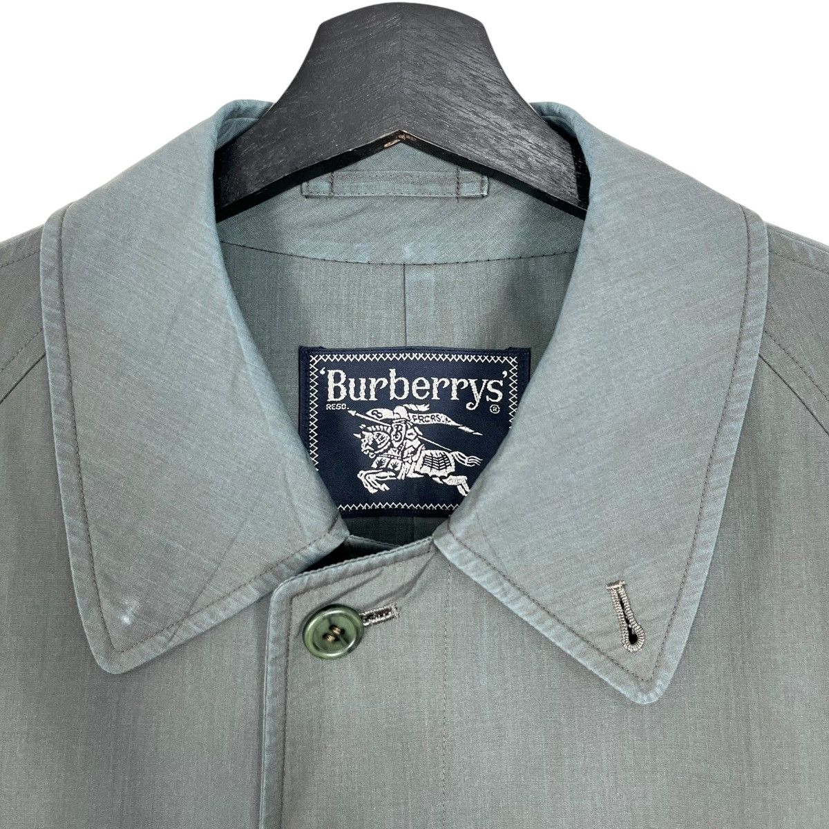 Burberry × Vintage Vintage 90s Burberrys Nylon Trench Coat Size US M / EU 48-50 / 2 - 5 Thumbnail