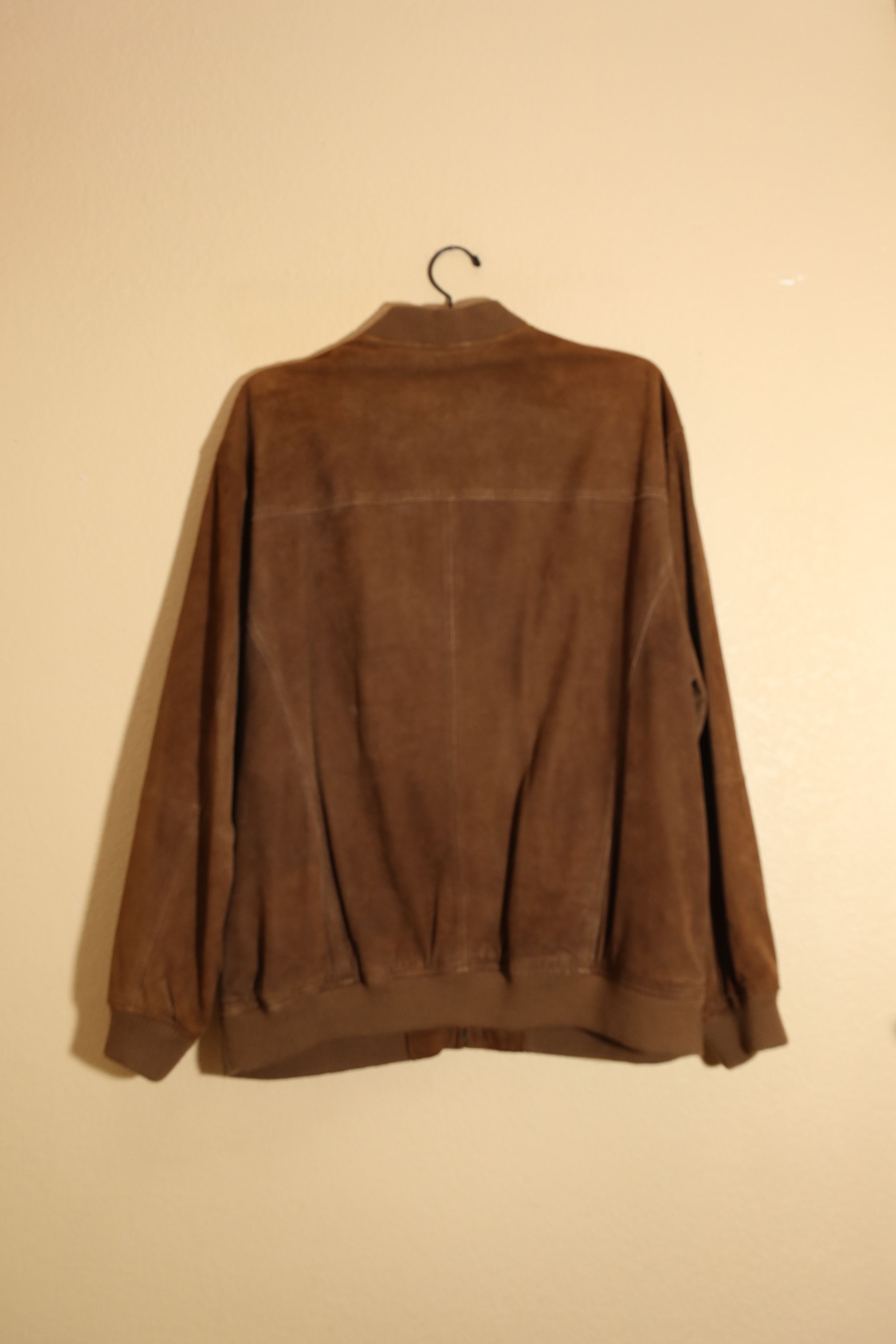 Jos. A. Bank Jos A Bank Brown Suede Leather Vintage Jacket (XL) Size US XL / EU 56 / 4 - 2 Thumbnail