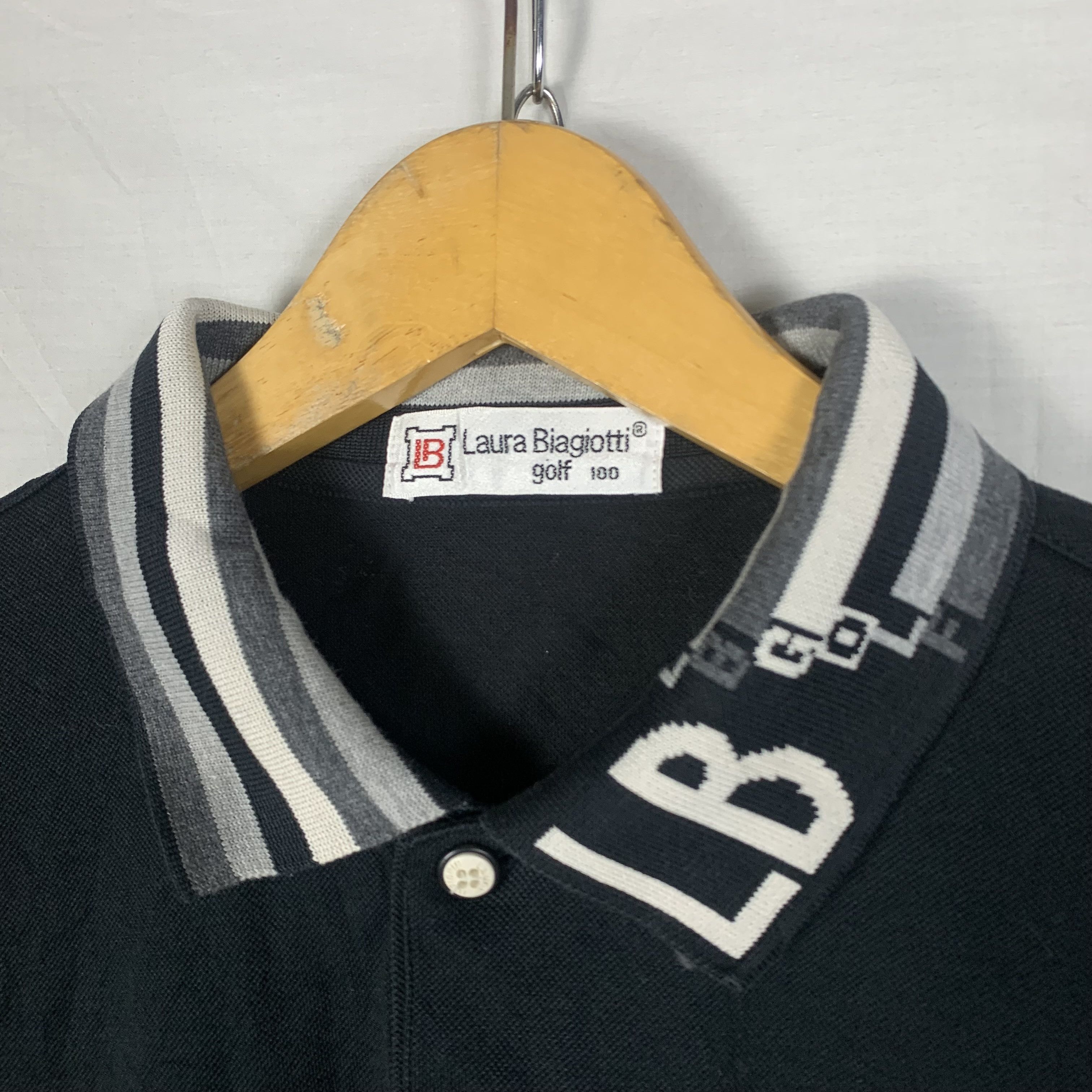 Laura Biagiotti Vintage Laura Biagiotti Longsleeve Polo Shirt Size US S / EU 44-46 / 1 - 3 Thumbnail