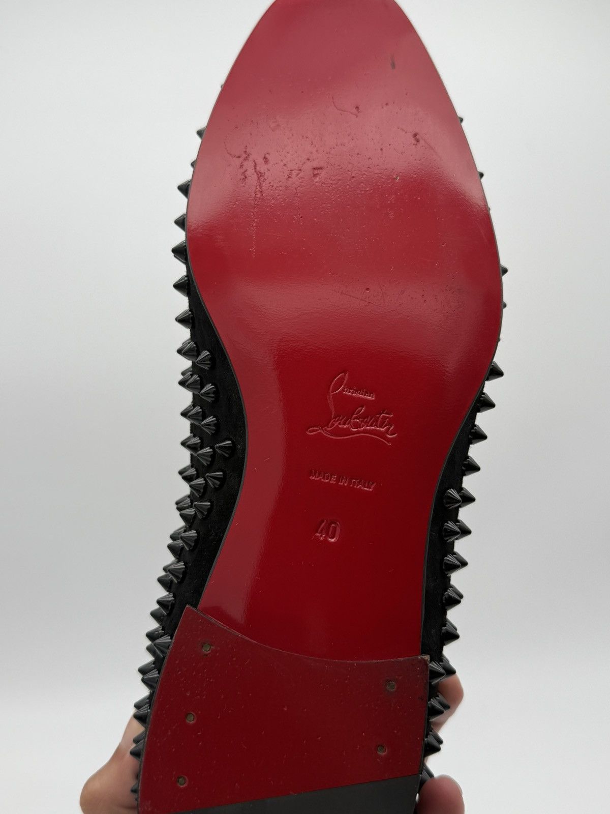 Christian Louboutin Christian Louboutin Dandelion Spikes Loafers Suede US 7 Size US 7 / EU 40 - 10 Thumbnail
