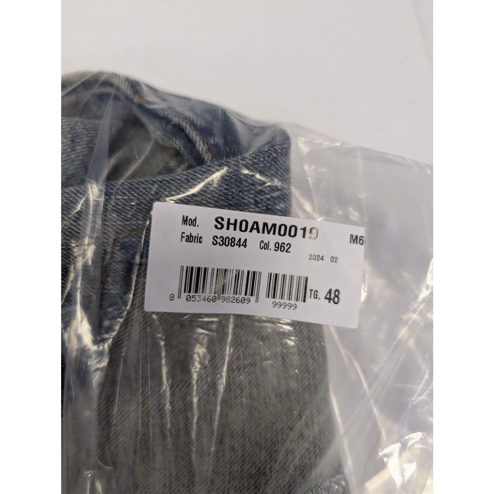 Maison Margiela o1rshd1 Contrast-front Denim Jacket in Blue Size US M / EU 48-50 / 2 - 22 Thumbnail