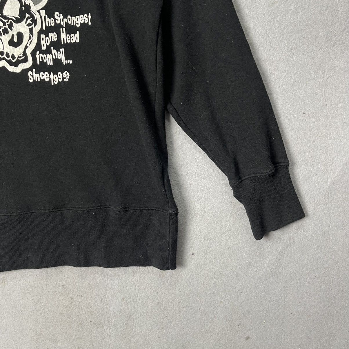 Japanese Brand Vintage Bone Head Skull Graphic Crewneck Sweatshirt Size US M / EU 48-50 / 2 - 4 Thumbnail