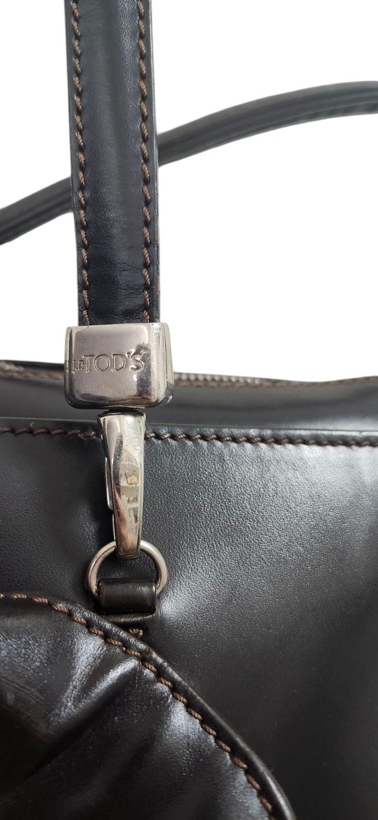 Tod's TOD'S Iconic Lady Di bag D-Bag tote shoulder dark brown Size ONE SIZE - 16 Thumbnail