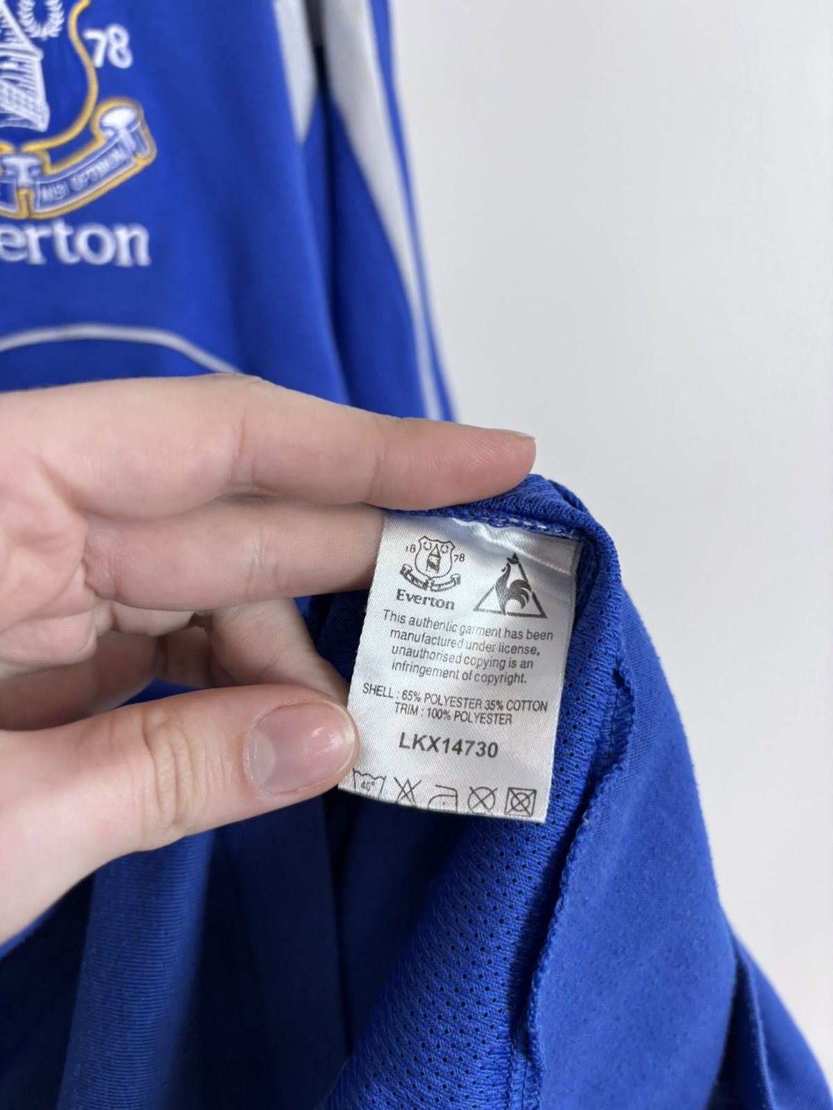Le Coq Sportif Le Coq Sportif Everton 2009/2010 Polo Shirt Jersey Shirt Size US XXL / EU 58 / 5 - 14 Thumbnail