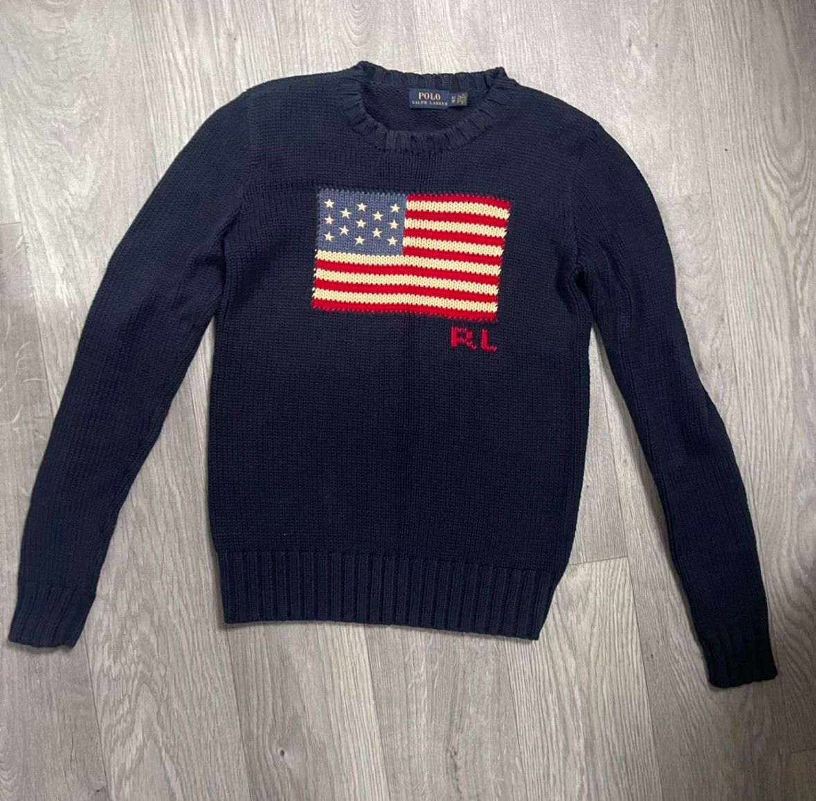 Ralph Lauren Navy blue Ralph Lauren America jumper Size XS / US 0-2 / IT 36-38 - 1 Thumbnail