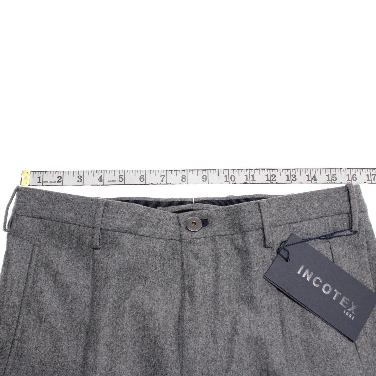 Incotex INCOTEX New with tags Dress Pants Size 32 US In Gray Size US 32 / EU 48 - 5 Thumbnail
