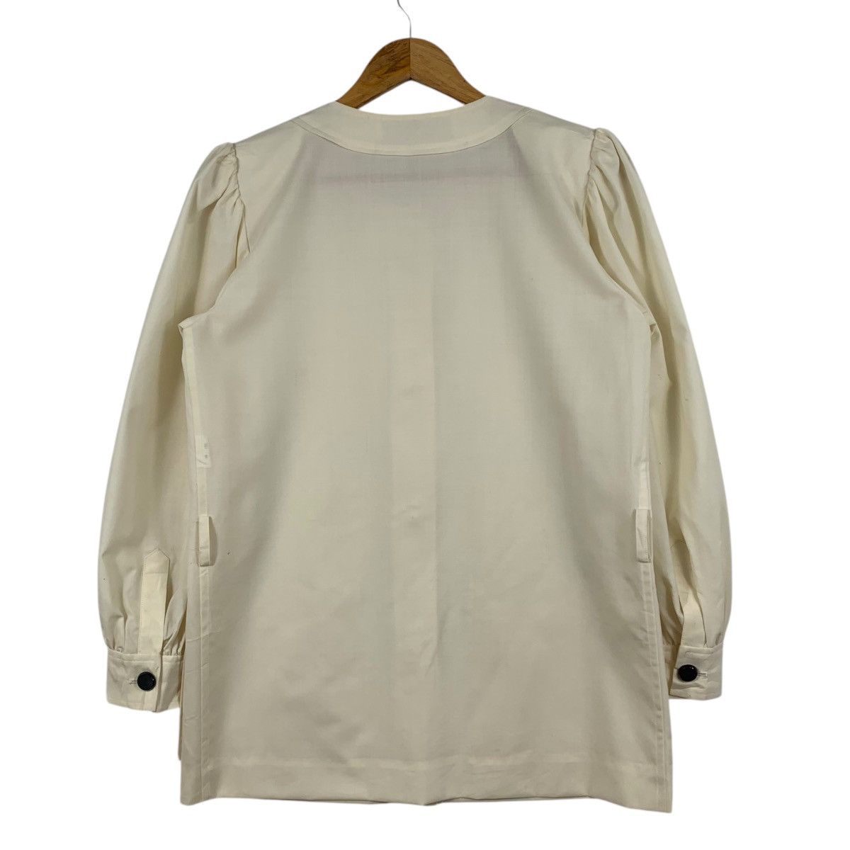 Yves Saint Laurent YvesSaintLaurent YSL Paris Designer Fully Button Coat Jacket Size M / US 6-8 / IT 42-44 - 2 Thumbnail