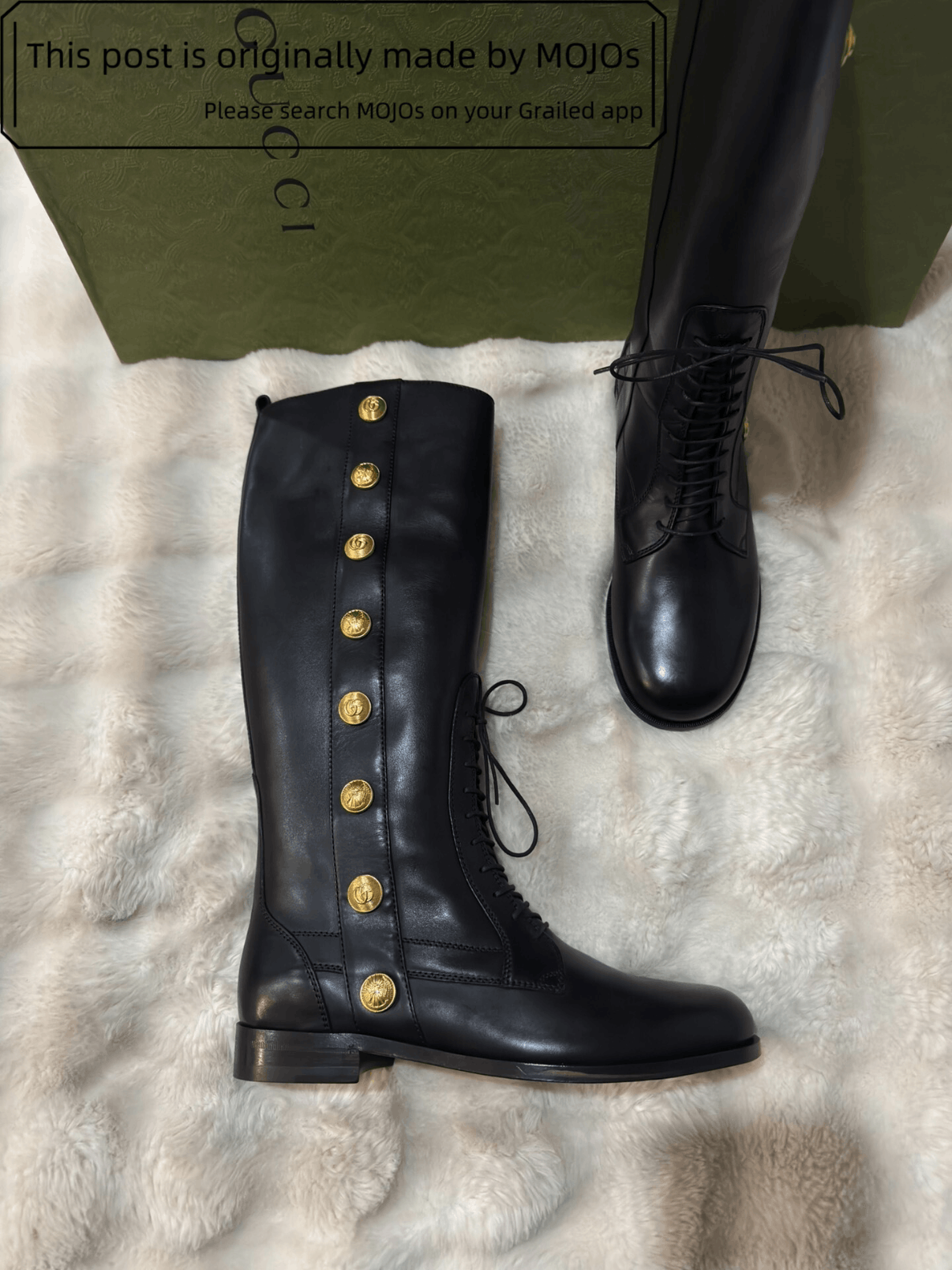 Gucci Sz 9 Gucci Dublin Calf Boots mojos5442 Size US 9 / EU 42 - 1 Thumbnail