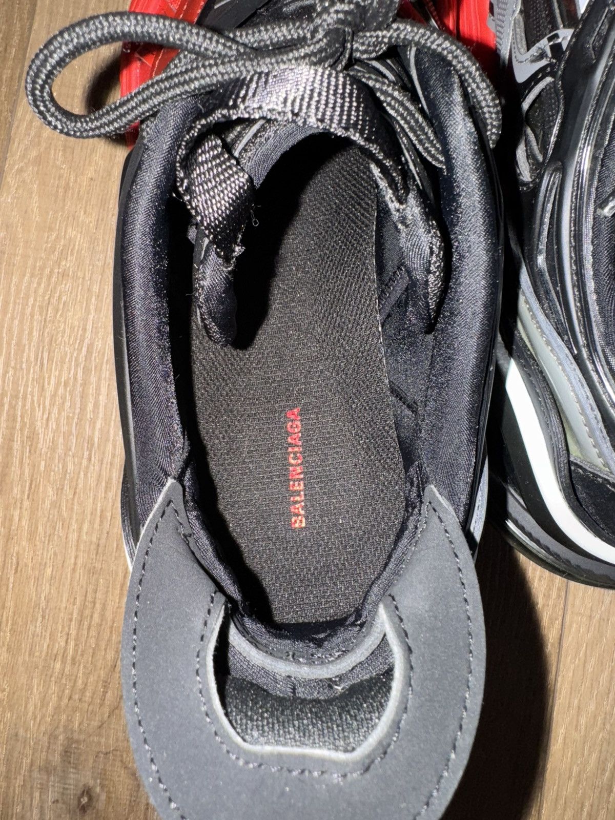 Balenciaga Balenciaga Tyrex low black and red Size US 8 / EU 41 - 5 Thumbnail