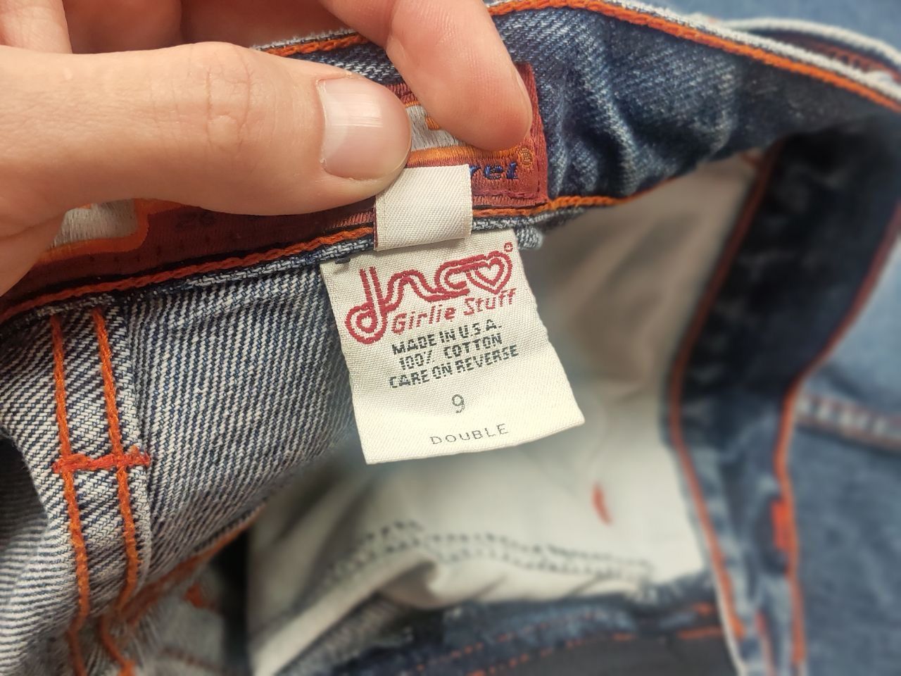 JNCO Rare Vintage 90's Jnco Girlie‎ Double Barrel Wide Leg Jeans Size US 29 - 16 Thumbnail