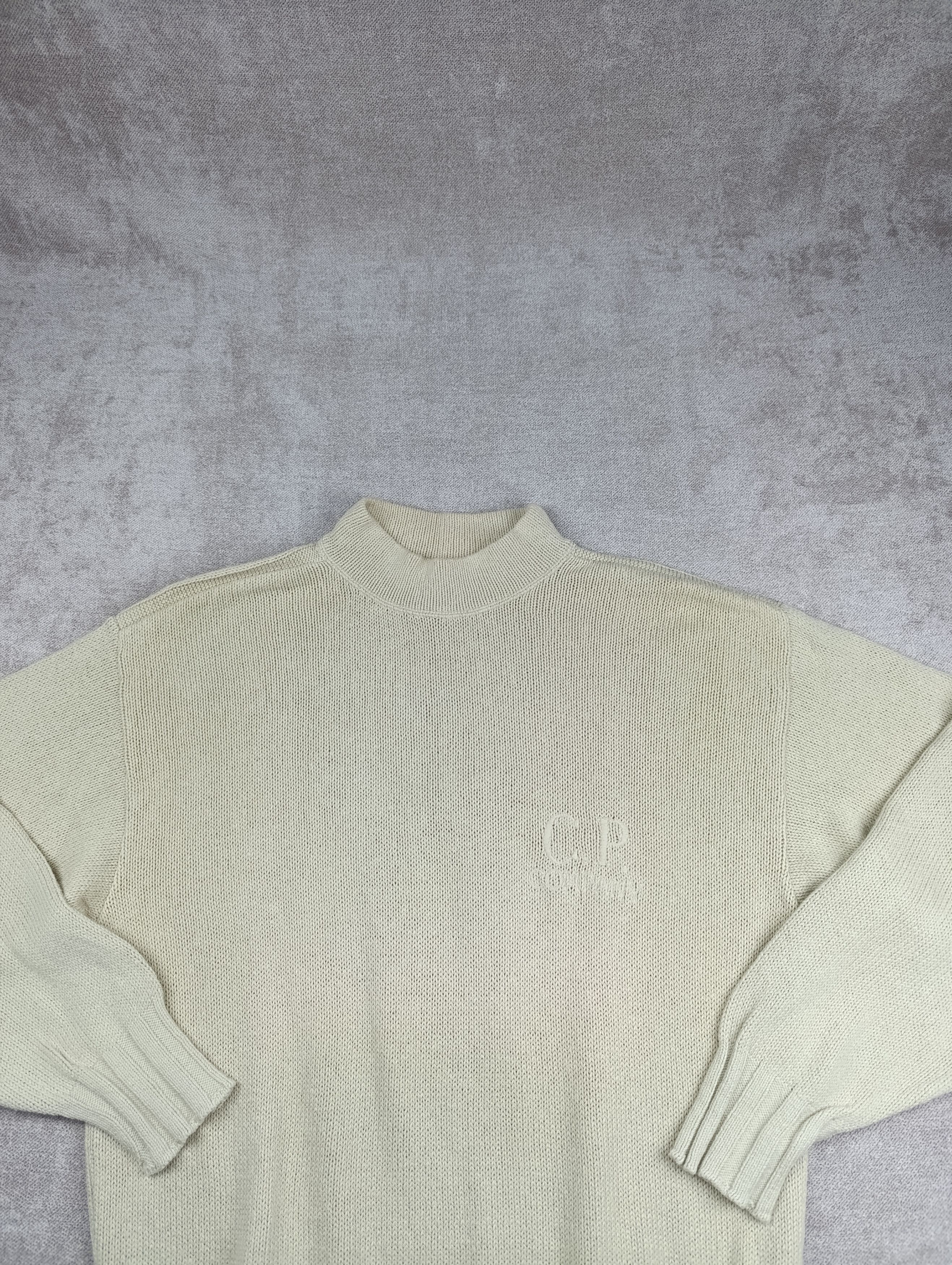 C.P. Company C.P.COMPANY 80S IDEAS FROM MASSIMO OSTI KNIT CREWNECK JUMPER Size US XL / EU 56 / 4 - 2 Thumbnail