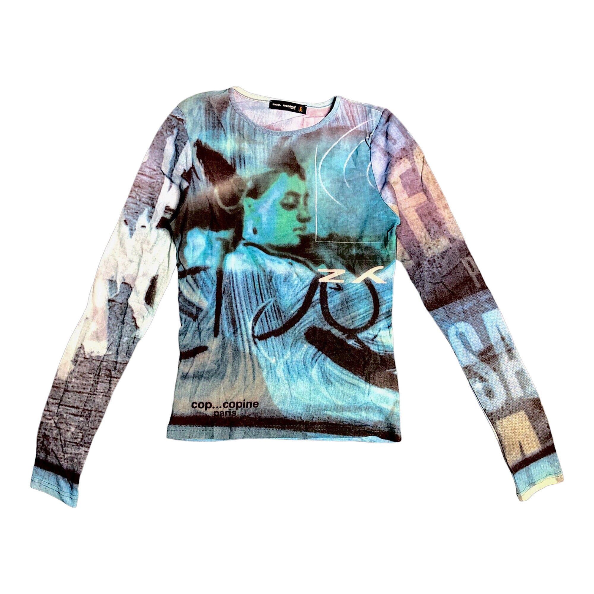 Cop Copine The Cop Copine Cyber Woman Mesh Top Size ONE SIZE - 1 Thumbnail