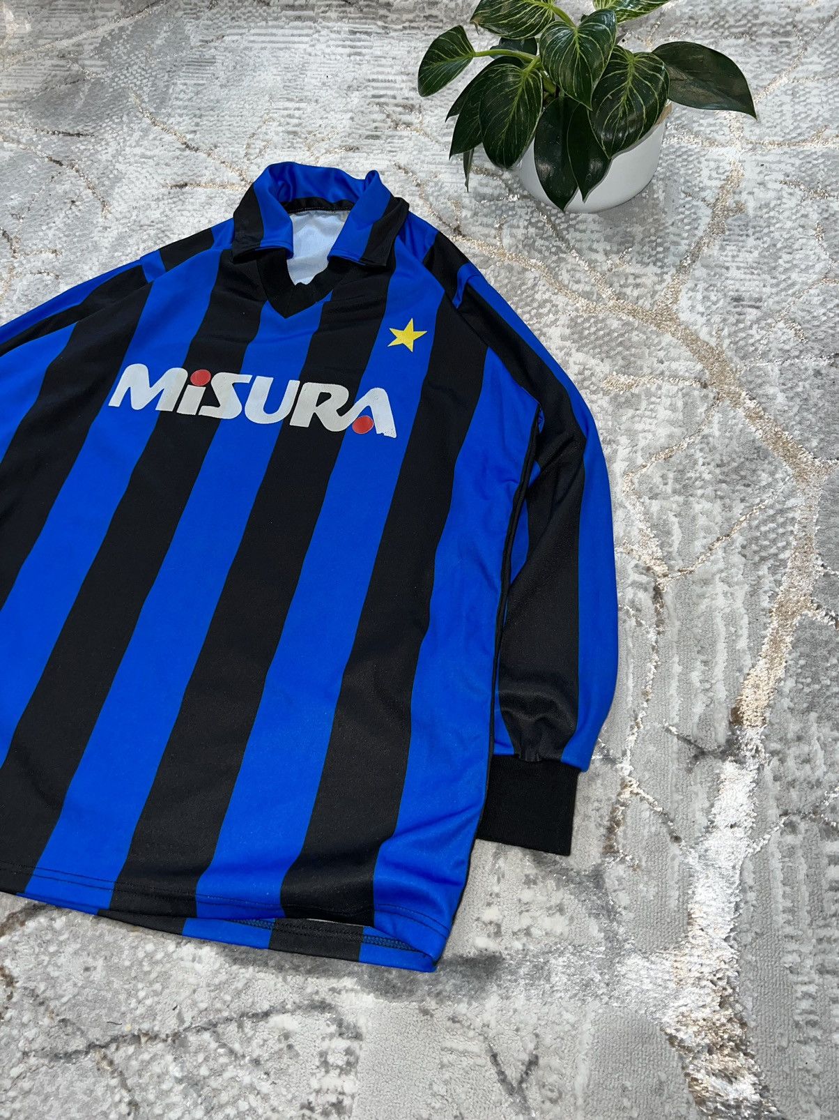 Nike × Vintage BLOKECORE ⚽️ MISURA INTER MEDIOLAN JERSEY T-SHIRT DRILL TEE Size US M / EU 48-50 / 2 - 3 Thumbnail
