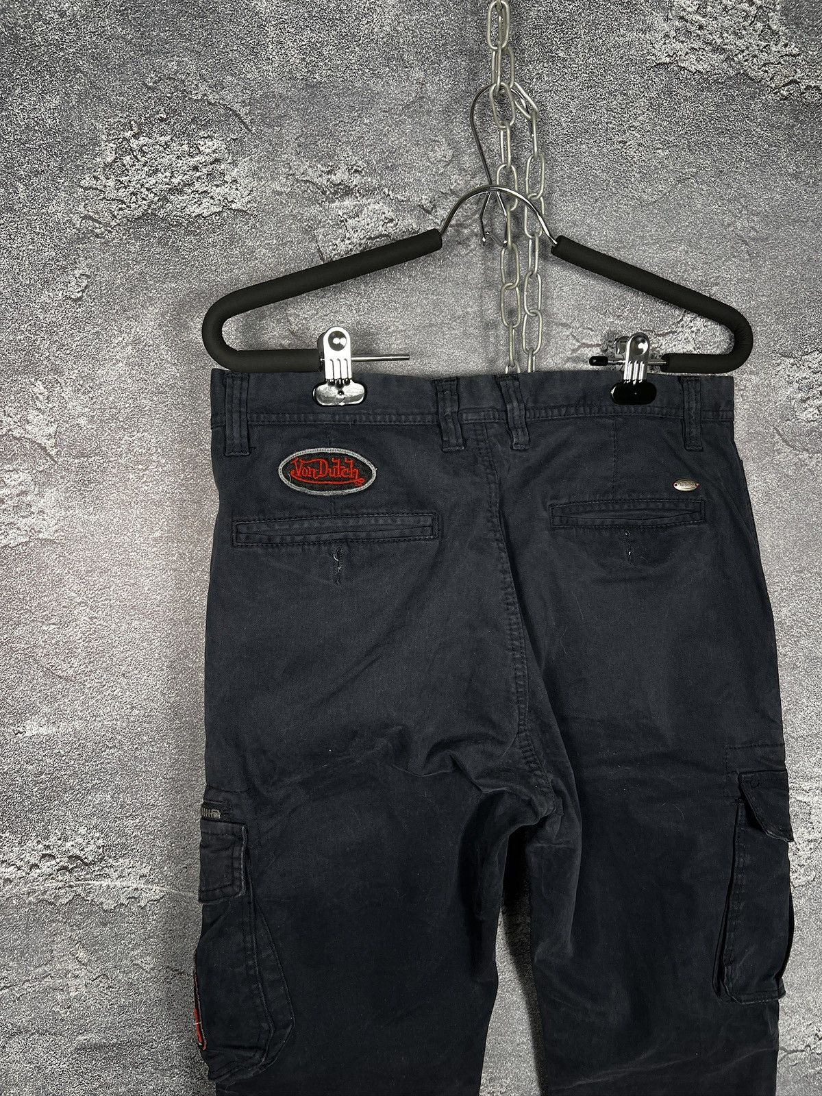 Von Dutch Von Dutch Cargo Utility Trousers Multiple Spellout Patches Size US 30 / EU 46 - 12 Thumbnail