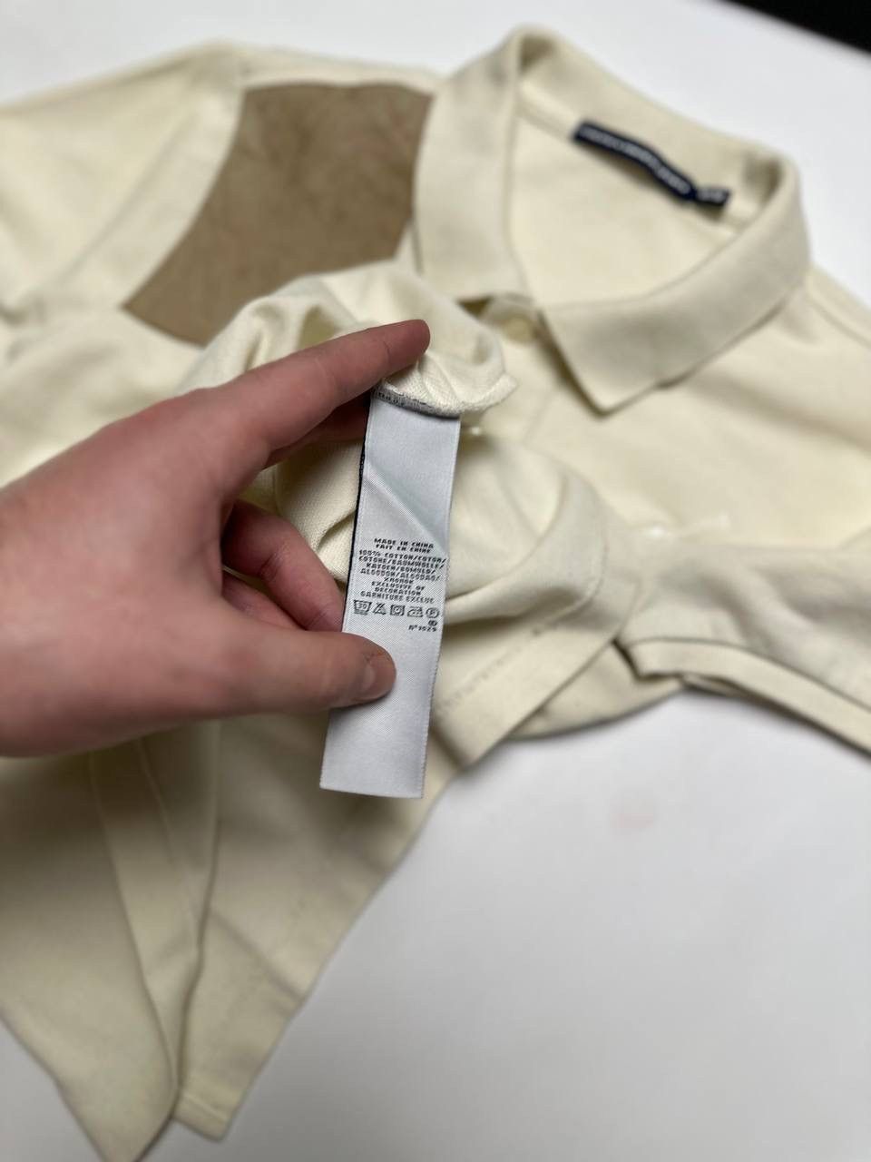 Polo Ralph Lauren 00s Vintage Womens Polo Ralph Lauren With Leather Detail Size M / US 6-8 / IT 42-44 - 6 Thumbnail