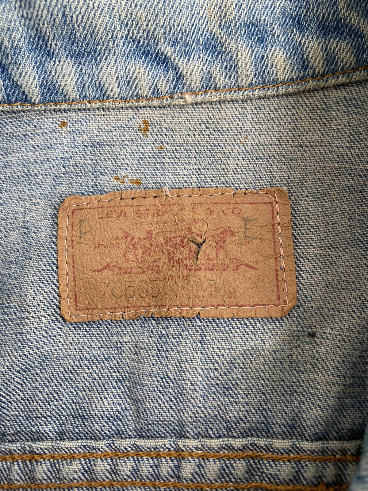 Levi's Vintage 60/70’s Levi’s big E made in macau Size US S / EU 44-46 / 1 - 8 Thumbnail