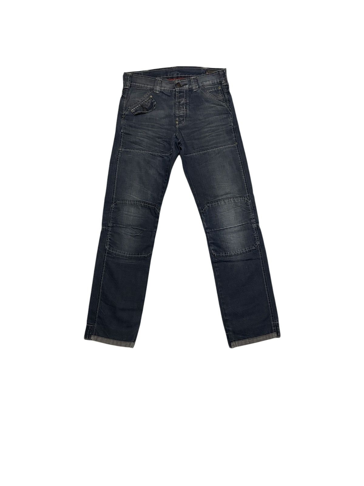 Vintage S19 Streetwear Jeans Distressed Denim Size US 32 / EU 48 - 1 Thumbnail