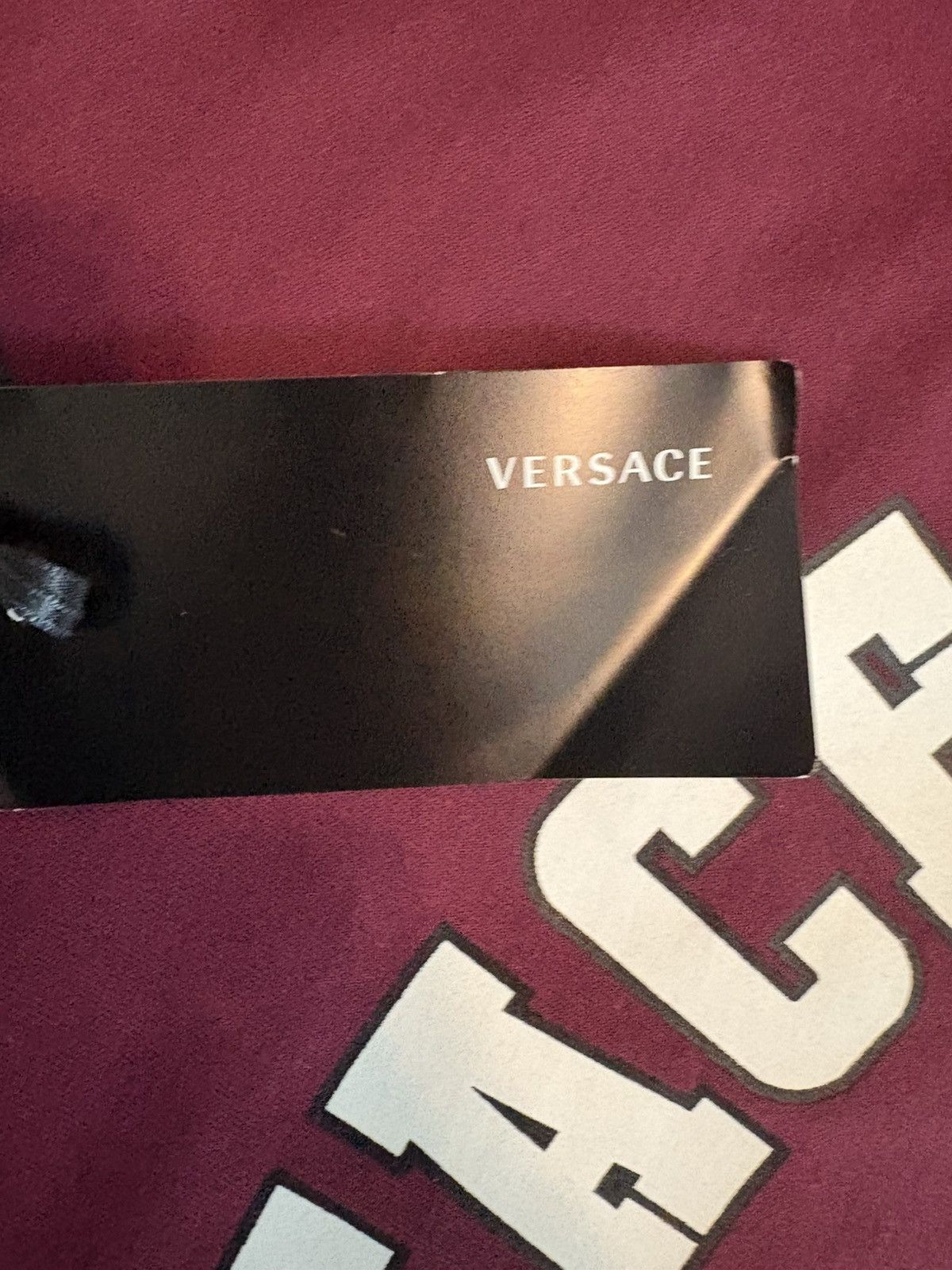 Versace Versace Milano University T Shirt Tee Sz Size US L / EU 52-54 / 3 - 5 Thumbnail