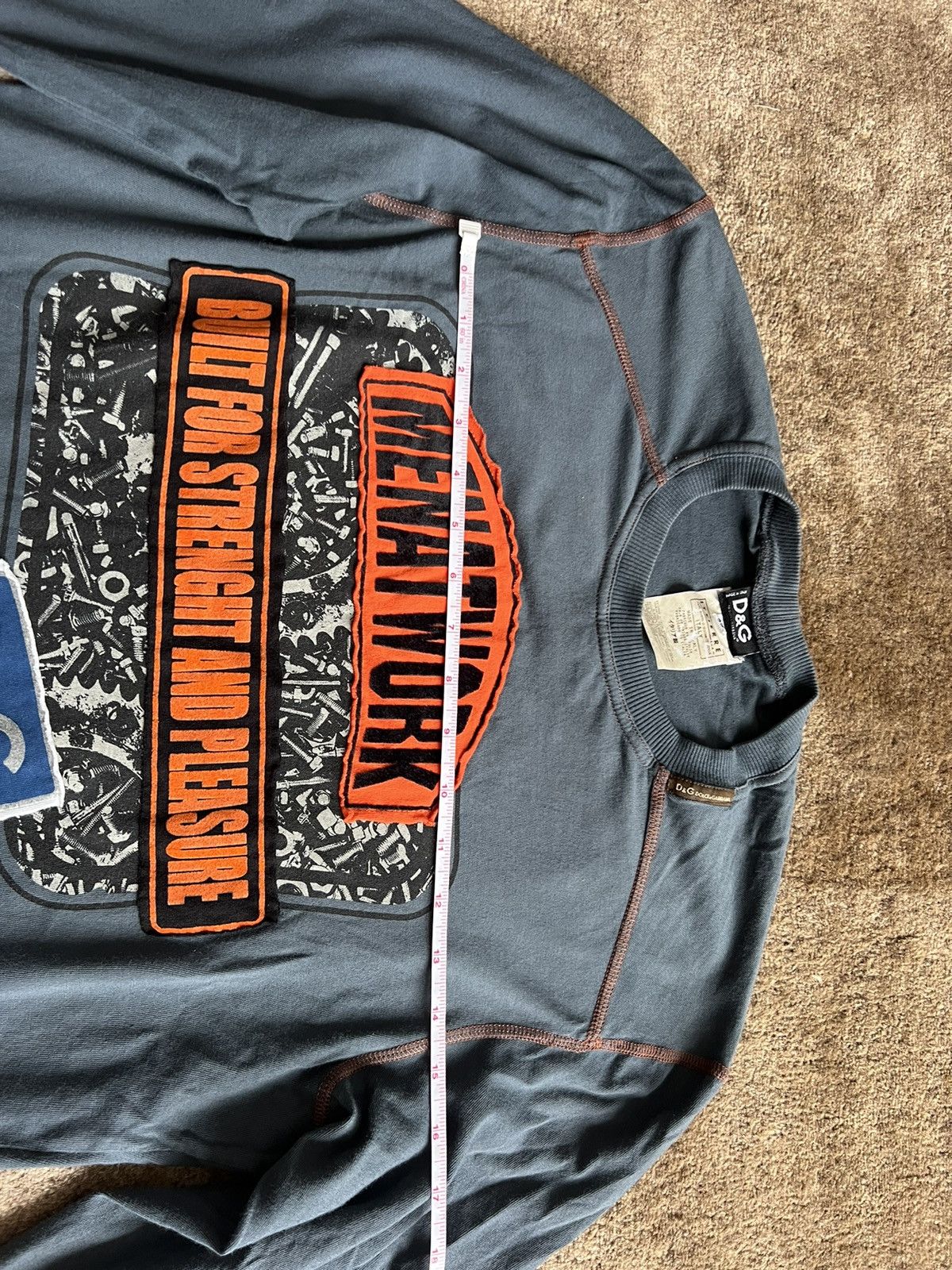 Dolce & Gabbana Vintage Japanese Dolce and Gabbana cargo t shirt “Menatwork” Size US M / EU 48-50 / 2 - 10 Thumbnail