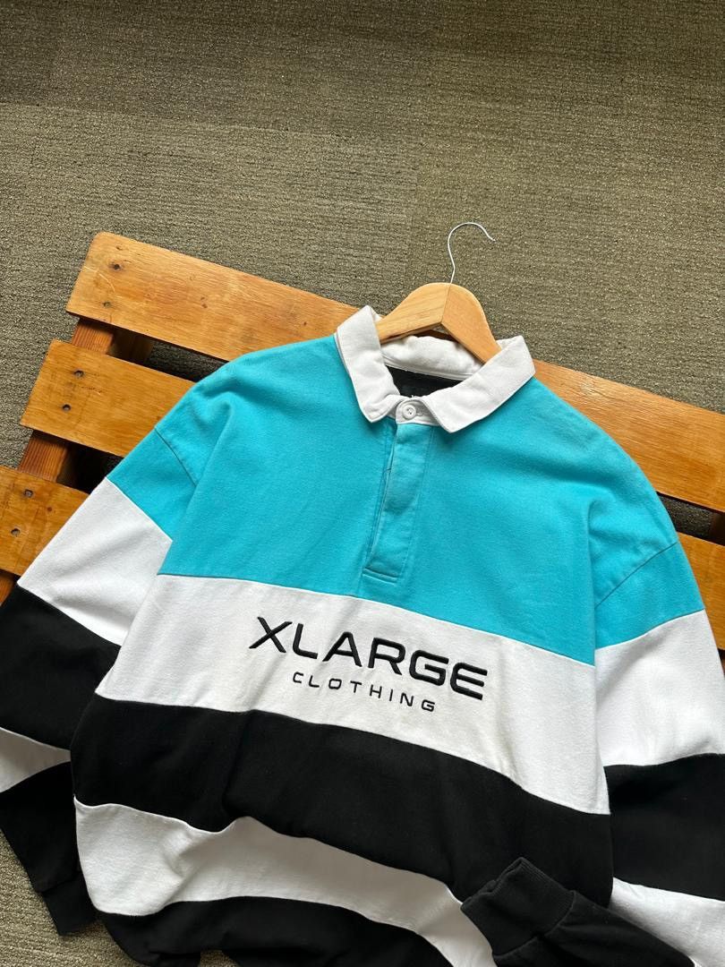 Xlarge XLARGE STRIPE RUGBY SHIRT Size US L / EU 52-54 / 3 - 3 Thumbnail