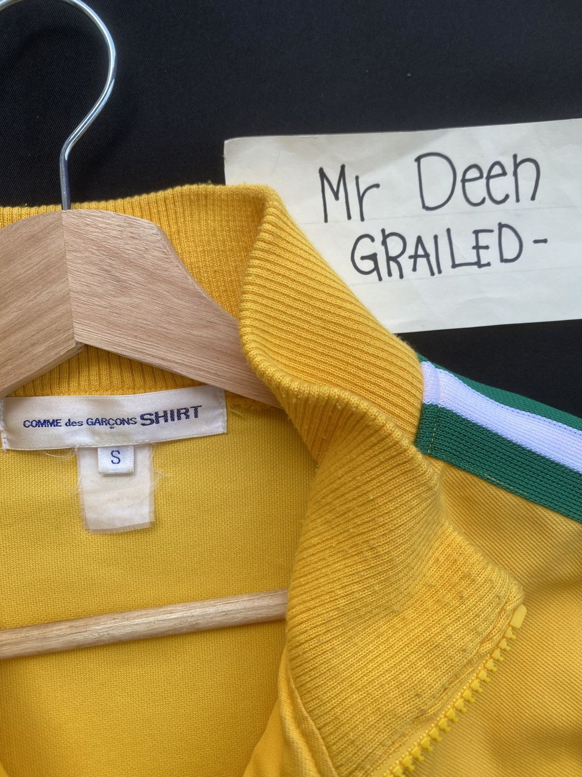 Comme des Garcons Rare Comme Des Garcons SHIRT Yellow Jacket Size US M / EU 48-50 / 2 - 13 Thumbnail