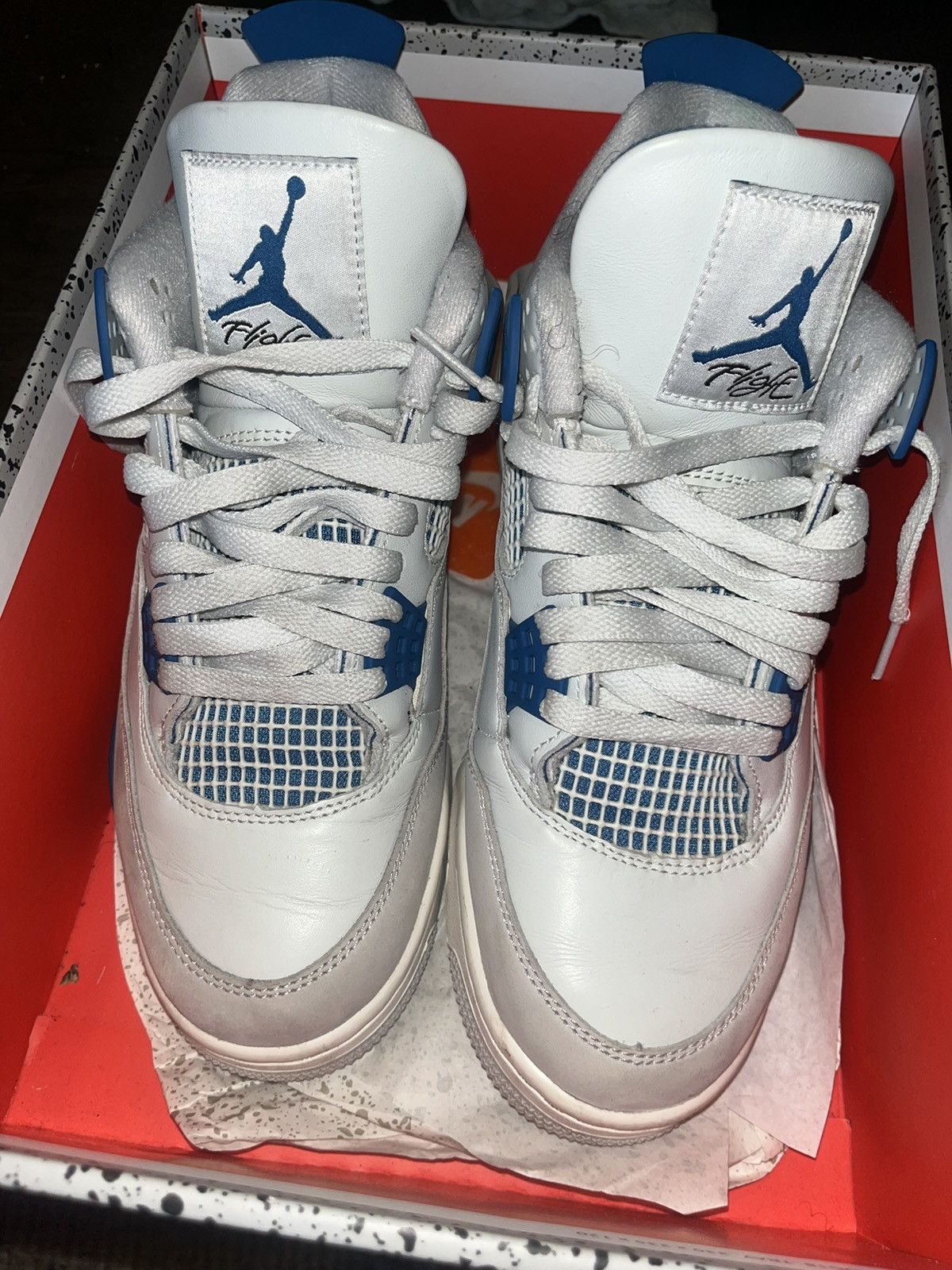 Jordan Brand Jordan 4 miltary blue Size US 8.5 / EU 41-42 - 2 Thumbnail