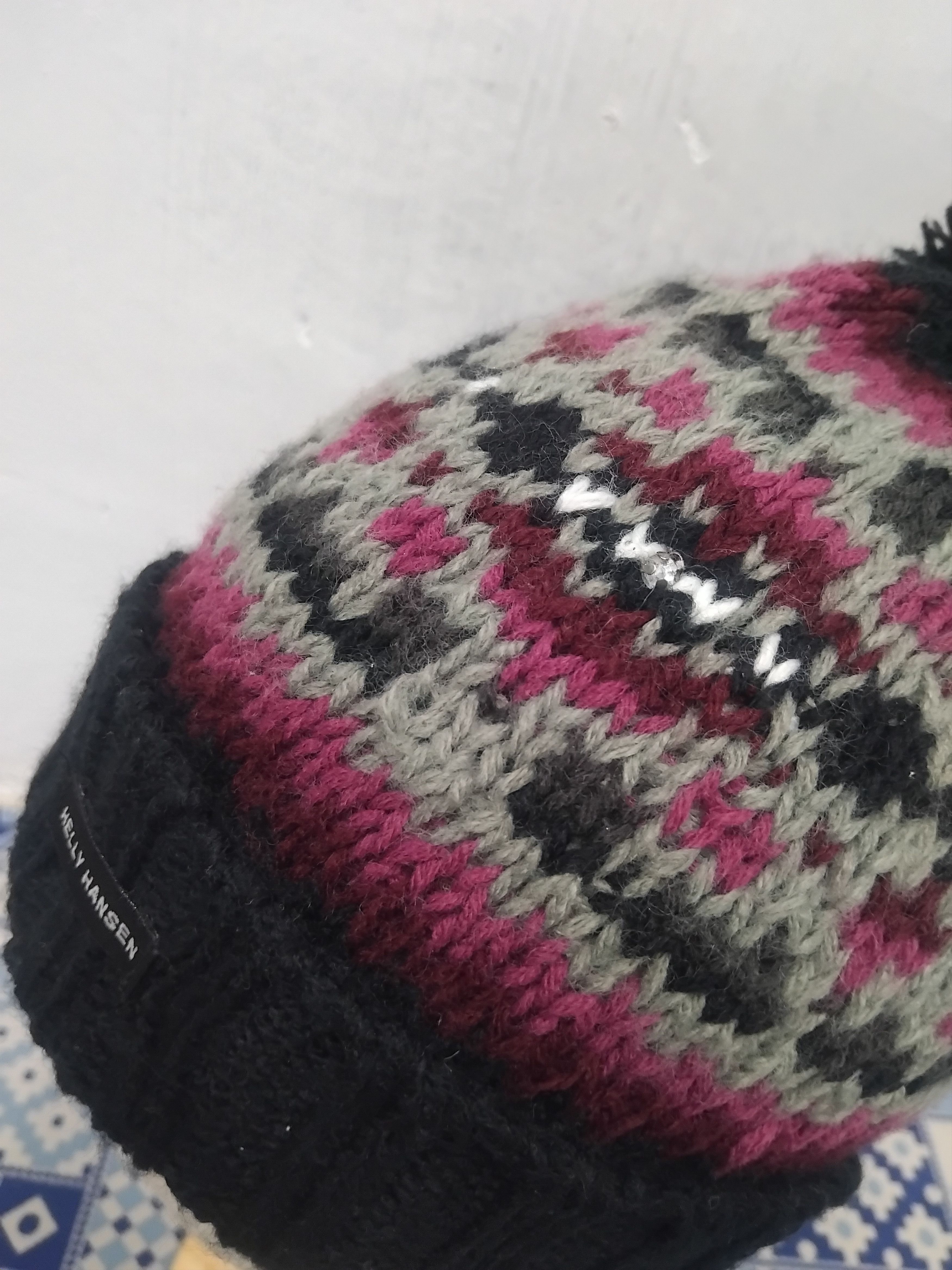 Helly Hansen 💥Helly Hansen purple black colour beanie hat Size ONE SIZE - 7 Thumbnail