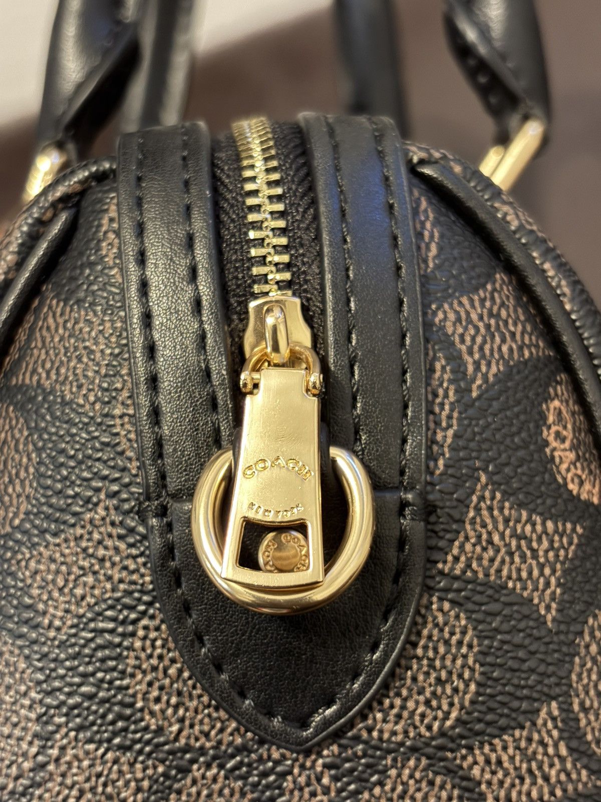 Coach Coach handbag in mini rowan leather Size ONE SIZE - 4 Thumbnail